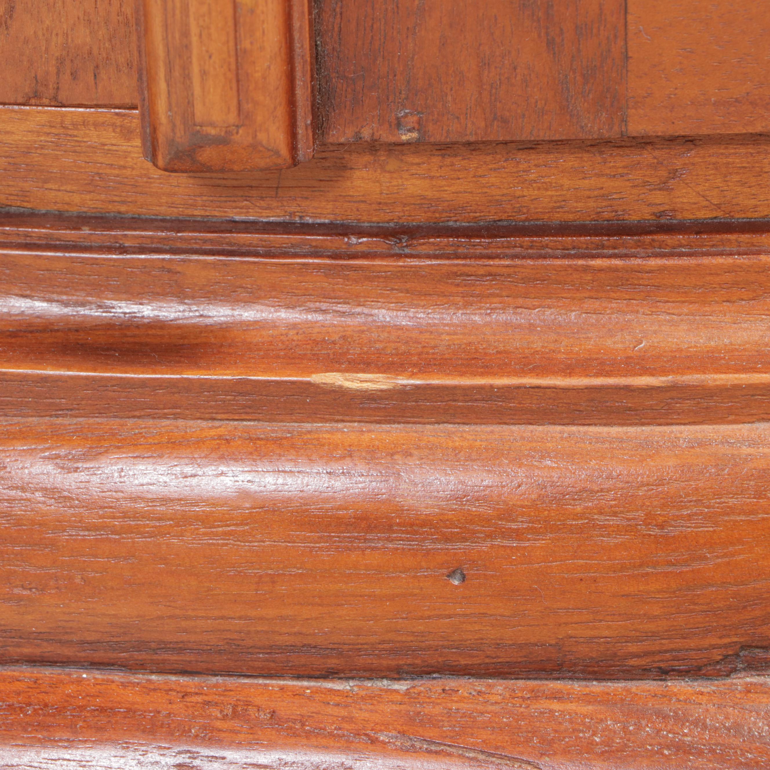 Arhaus Paneled Bowfront Corner Display EBTH