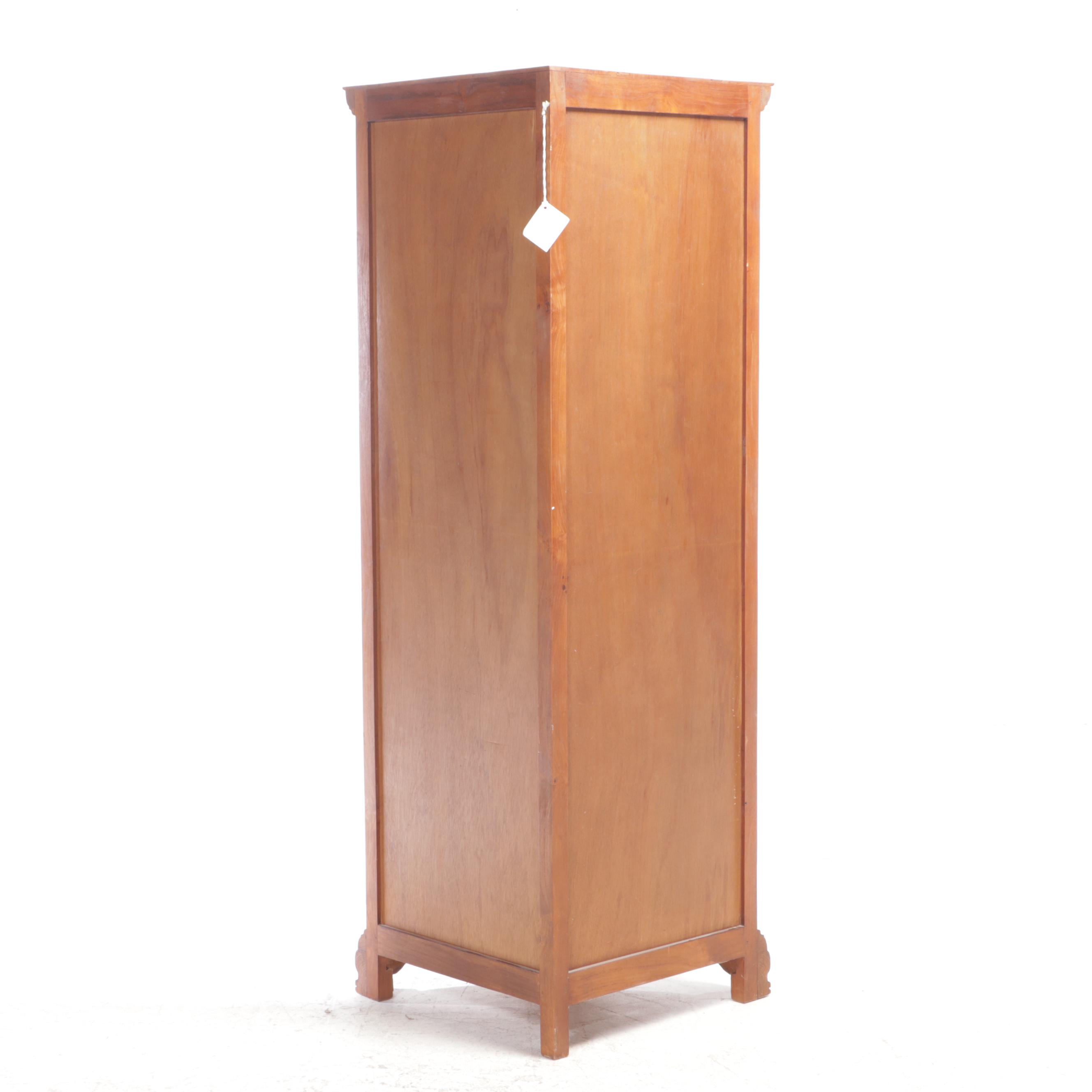 Arhaus Paneled Bowfront Corner Display EBTH