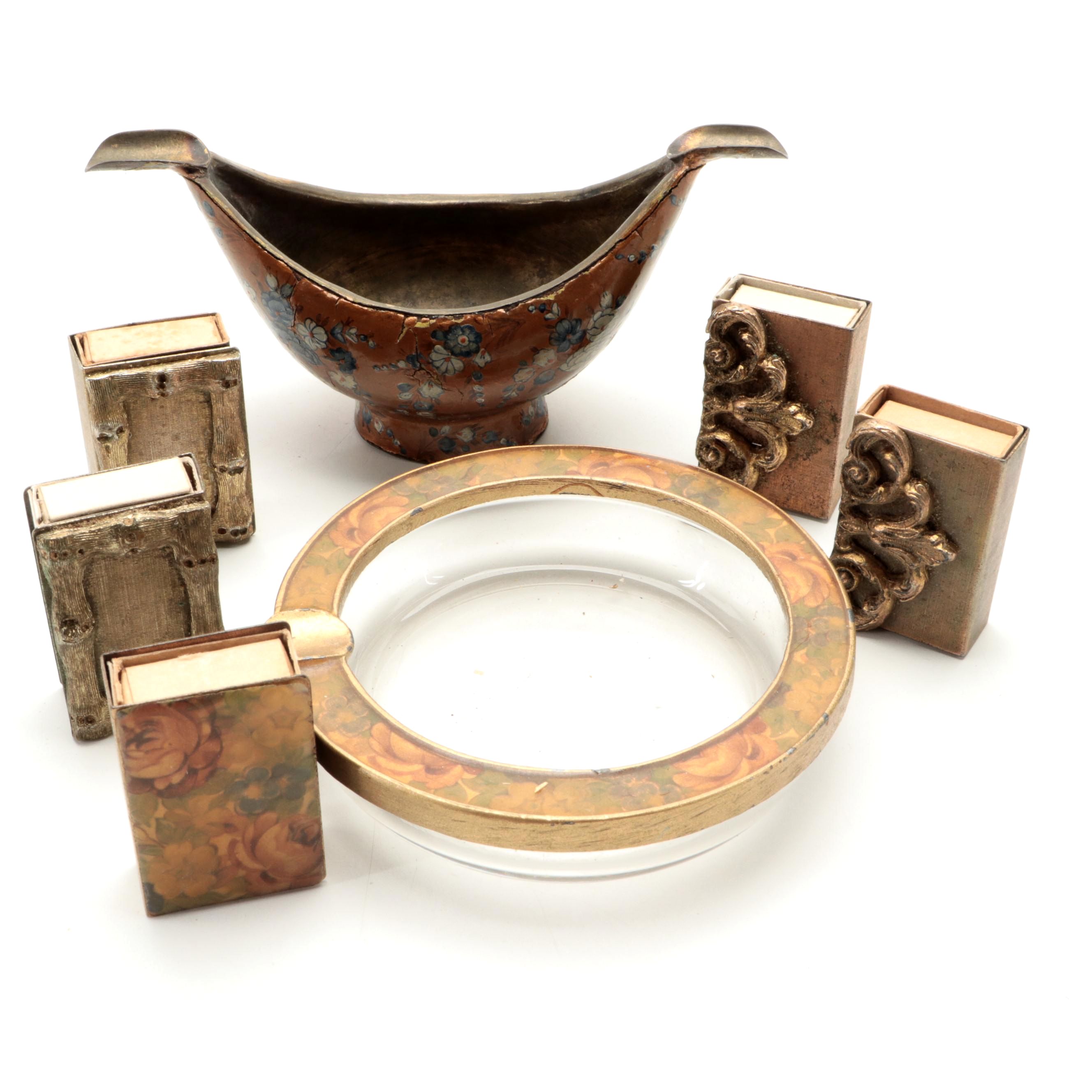 Ashtrays and Matchboxes, Mid20th Century EBTH