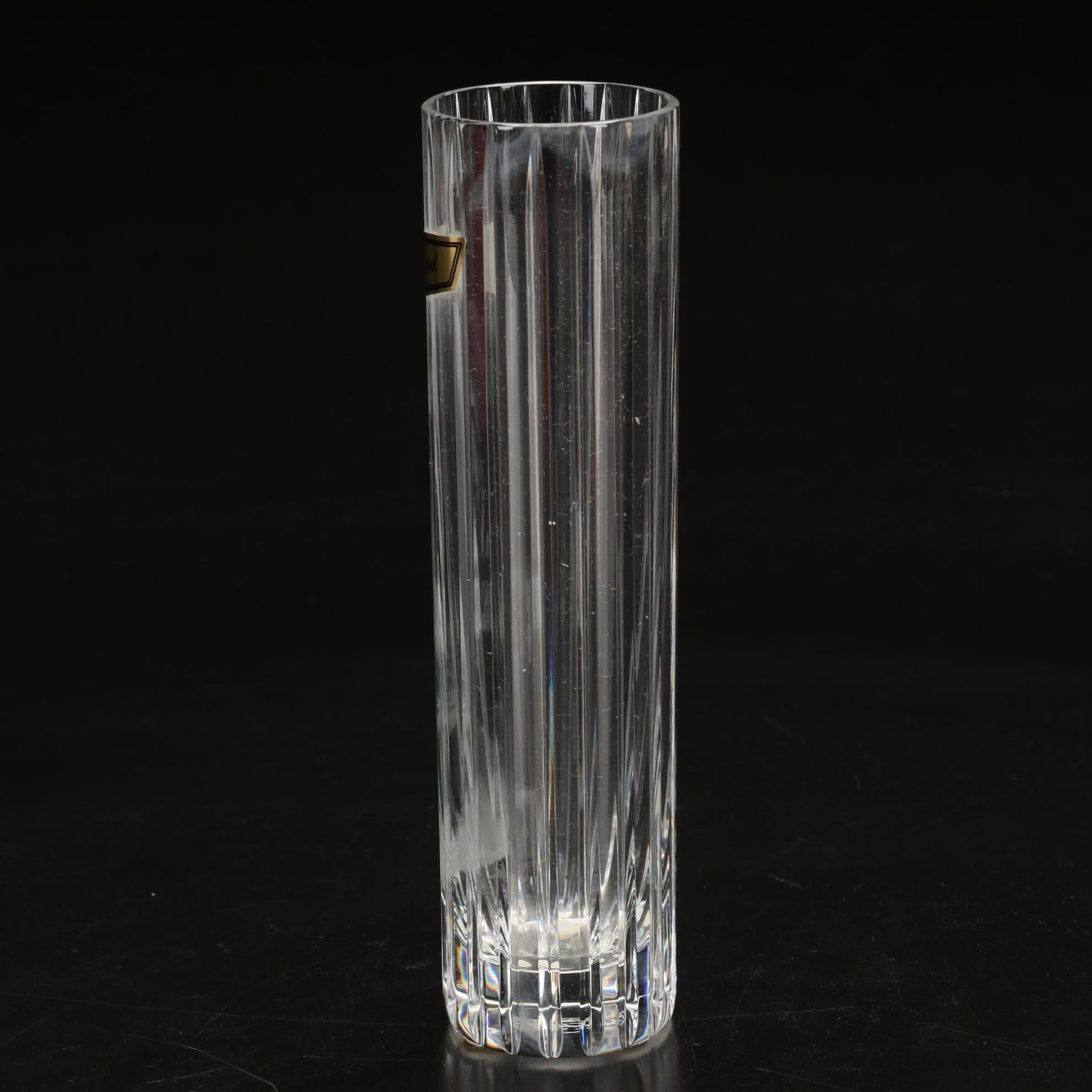 Baccarat "Harmony" SingleFlower Crystal Vase with Presentation Box EBTH