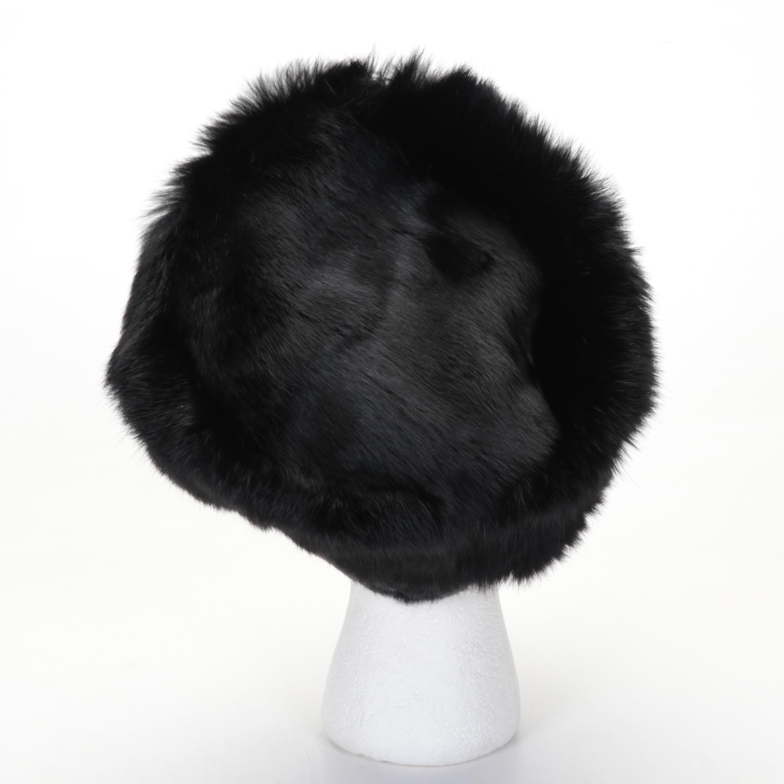 Moncler Rabbit Fur Hat EBTH