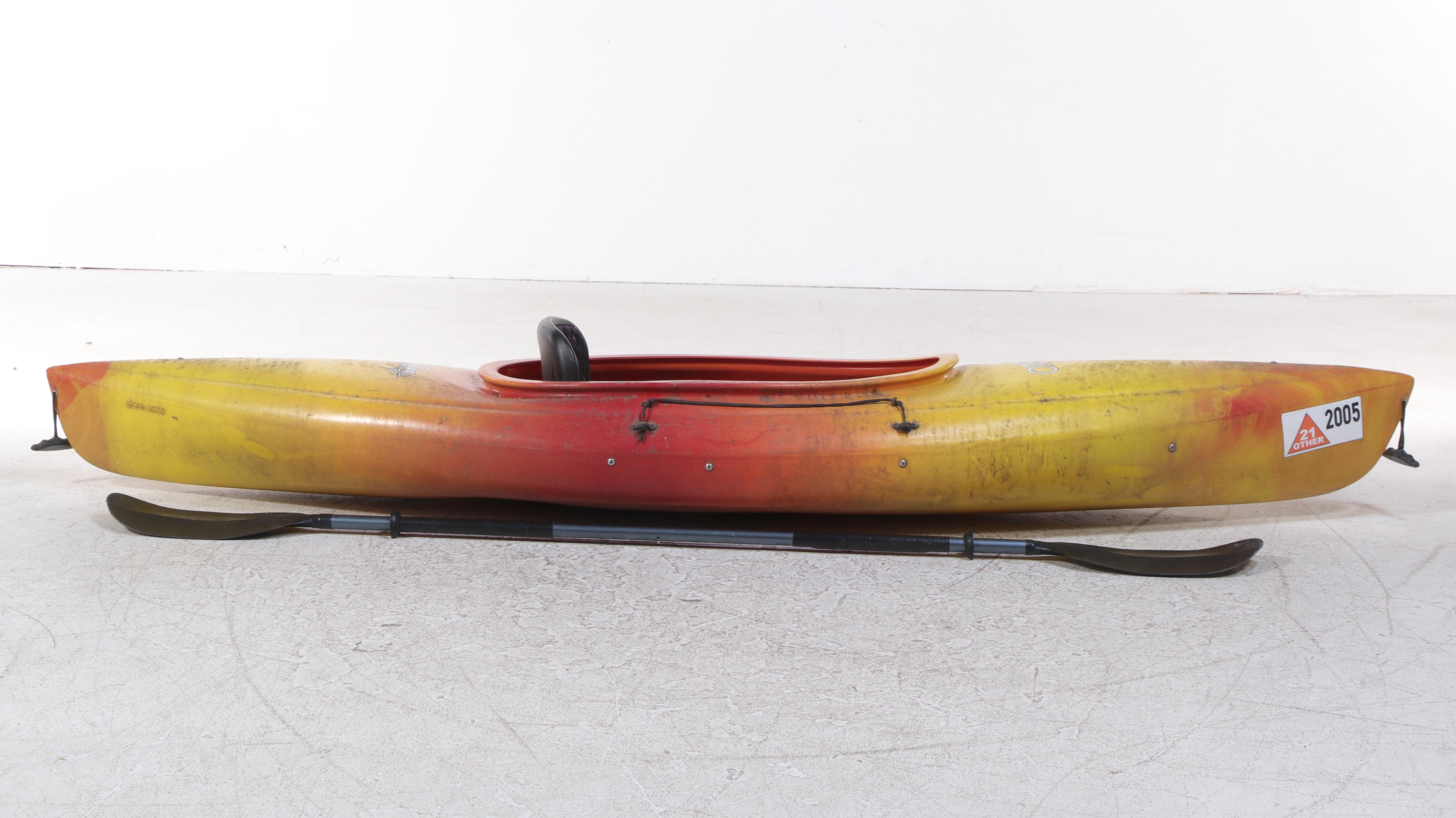 Old Town Guide Otter XT Kayak With Sevylor Pro Paddle EBTH