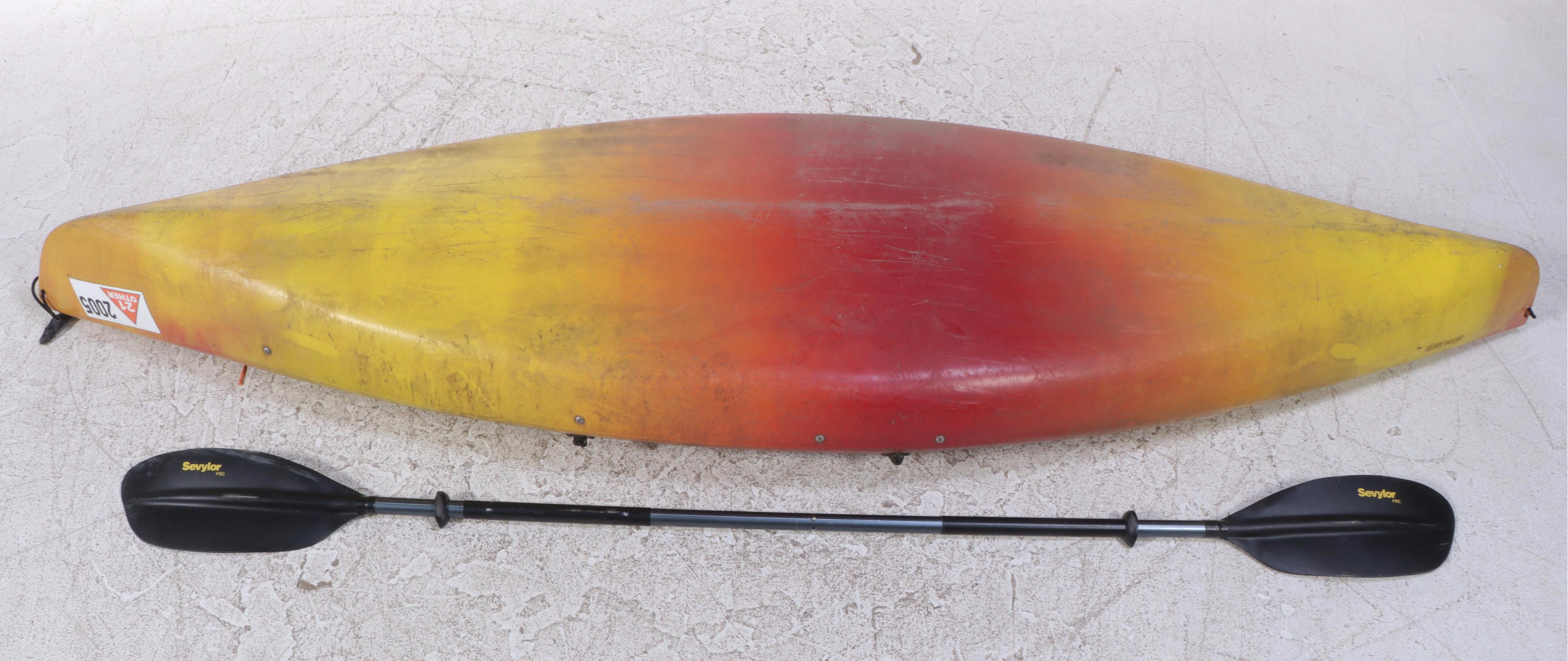 Old Town Guide Otter XT Kayak With Sevylor Pro Paddle EBTH