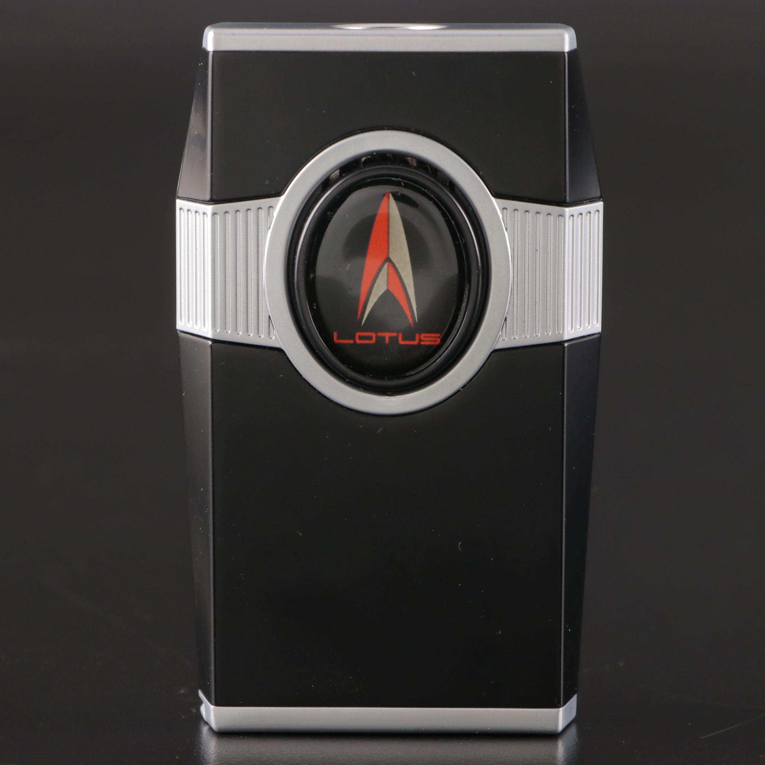 Hamilton Triple Torch Table Lighter with Other Lotus, Vertigo and Zippo
