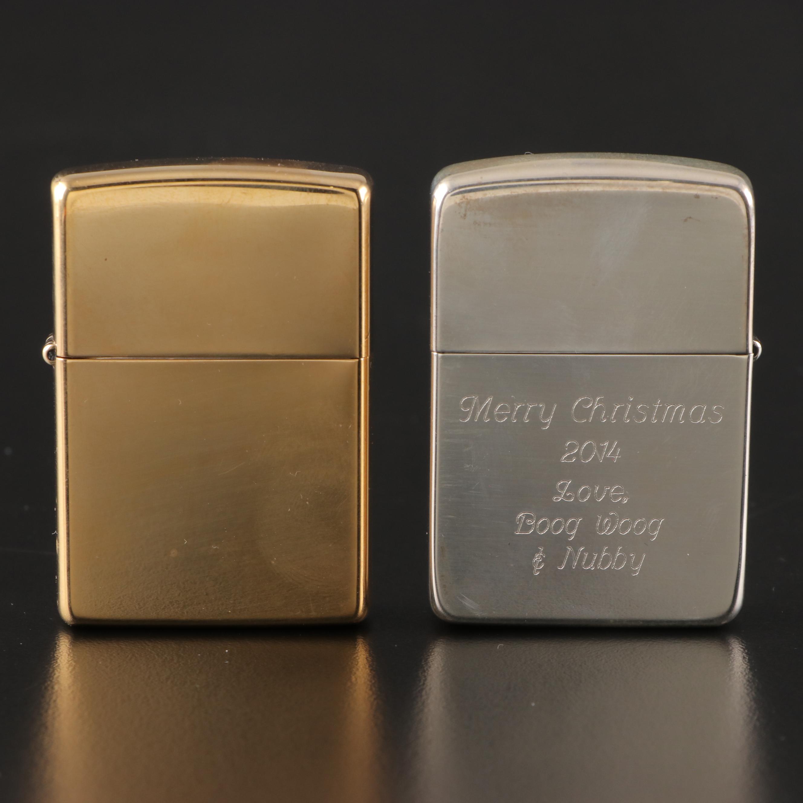 Hamilton Triple Torch Table Lighter with Other Lotus, Vertigo and Zippo