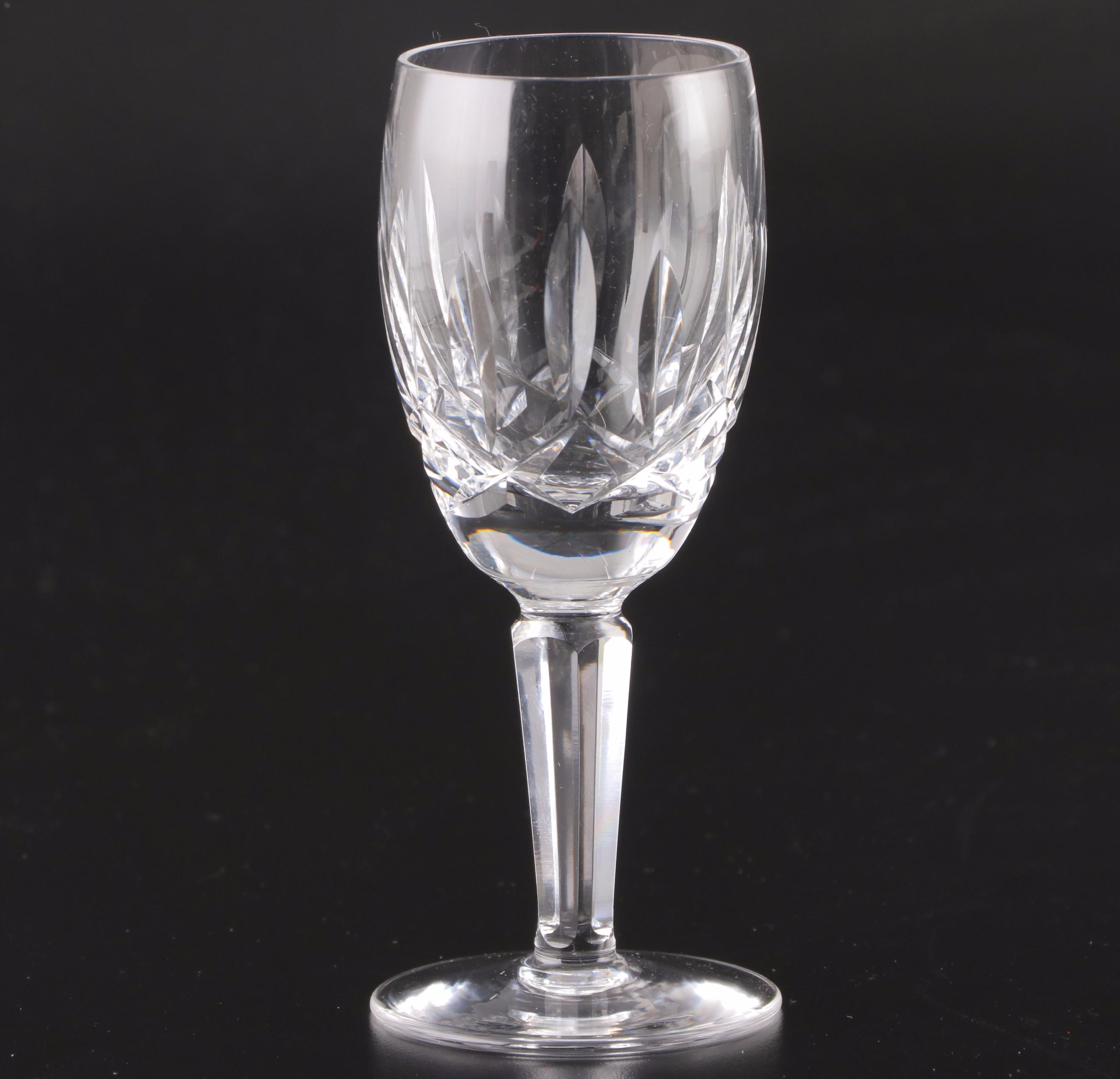 Waterford Crystal "Kildare" Cordial Glasses, 19742017 EBTH