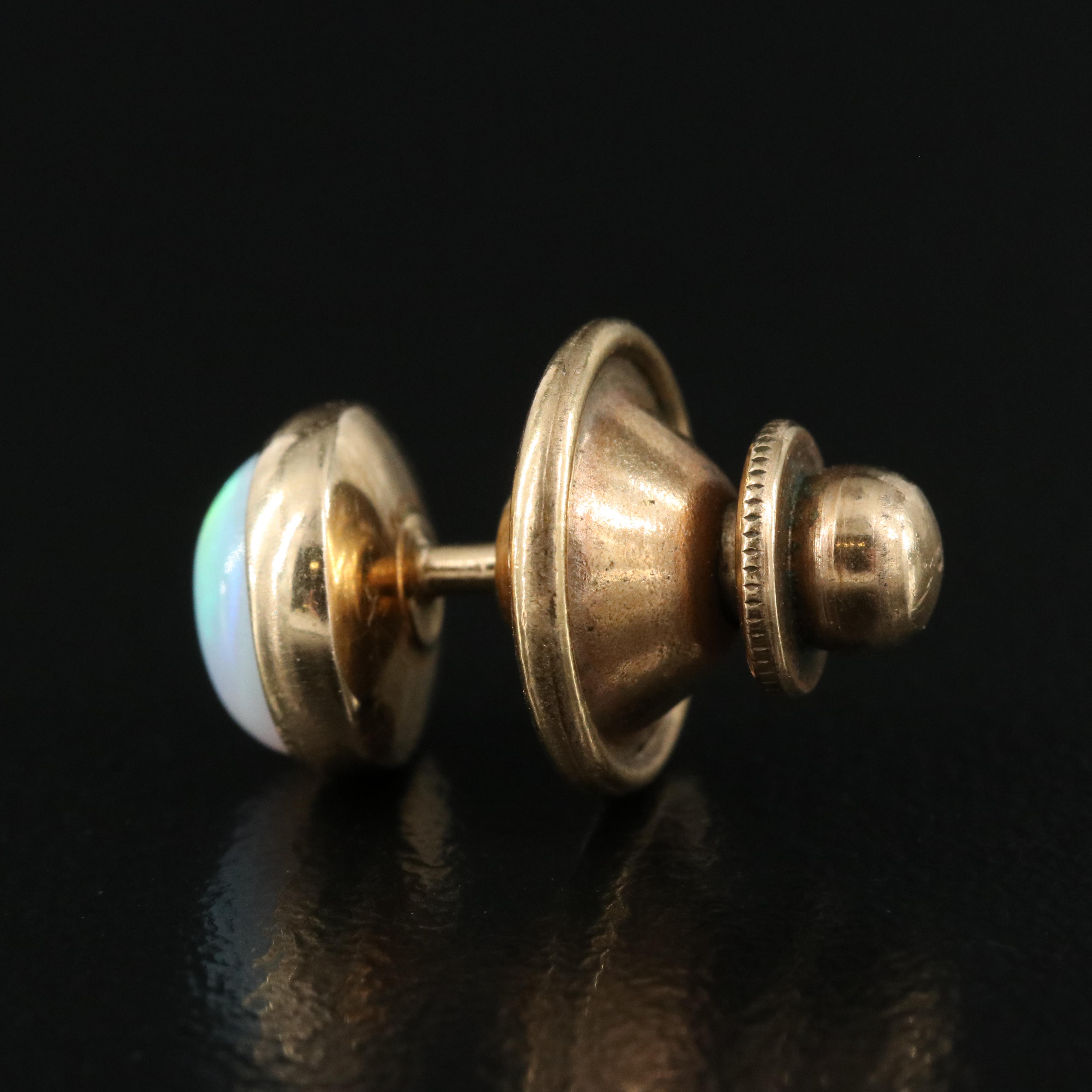 Boutons De Manchette Vintage LARTER & SONS Or 14k Art Déco - Perle - Occasion