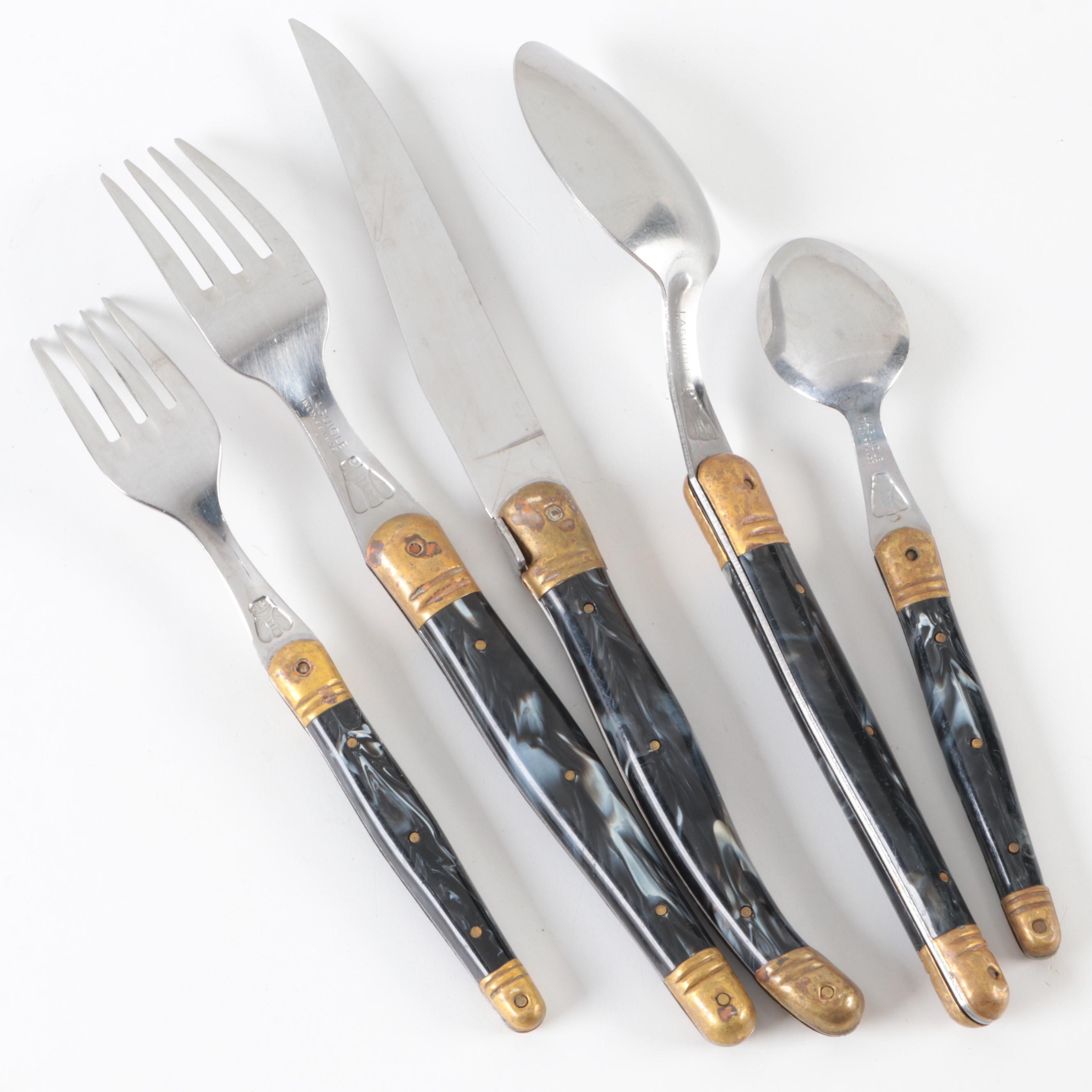 Jean Dubost Laguiole French Flatware EBTH