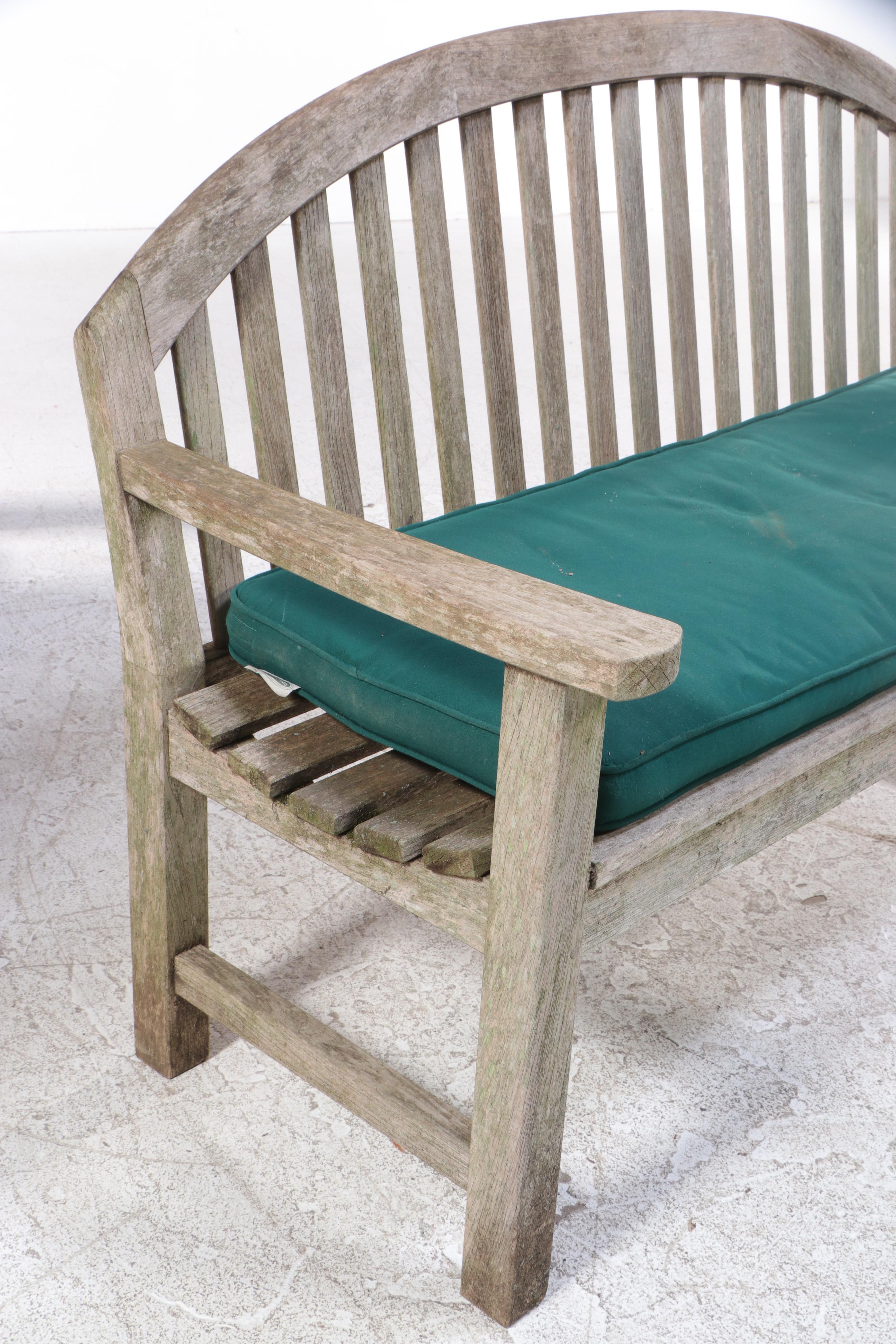 Smith & Hawken Bench With Wooden Rocker, Small Chair, Coffee and Accent ...