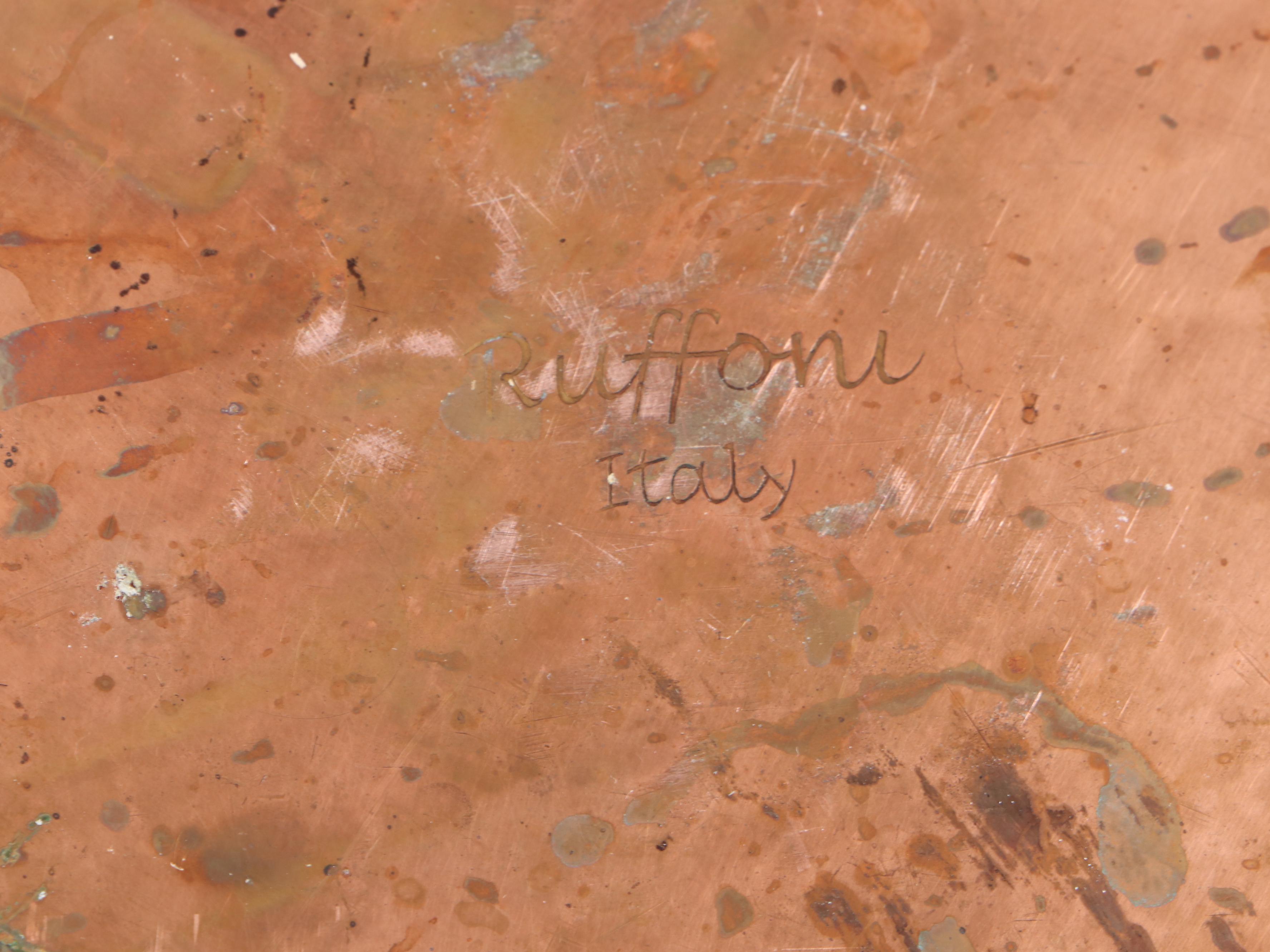 Ruffoni Italian Hammered Copper Pot with Copper Clad Pan Collection EBTH