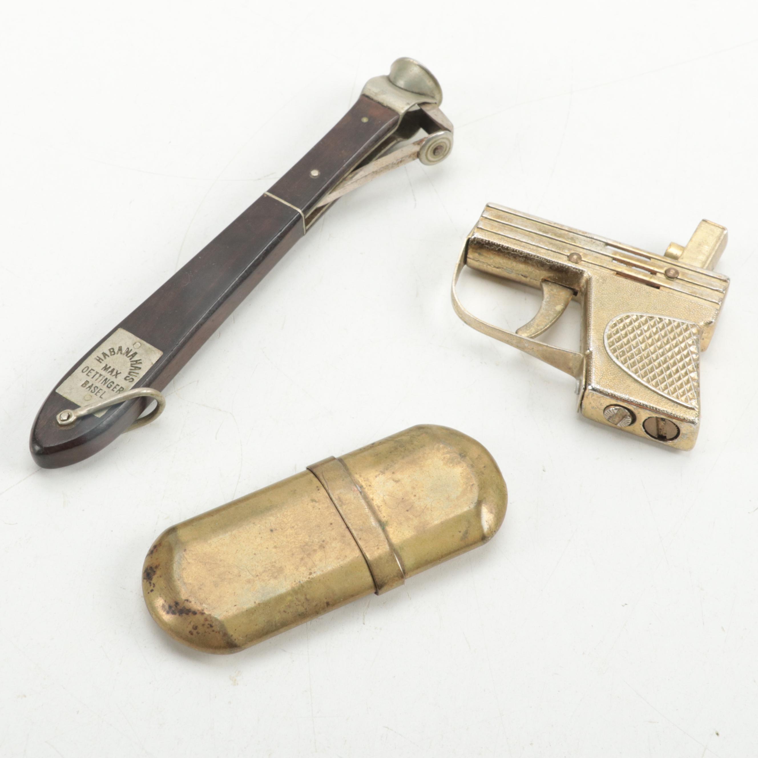 Zippo Lighters, Trench Lighter, Maltese Cross Pins, Pipe Tool and More EBTH