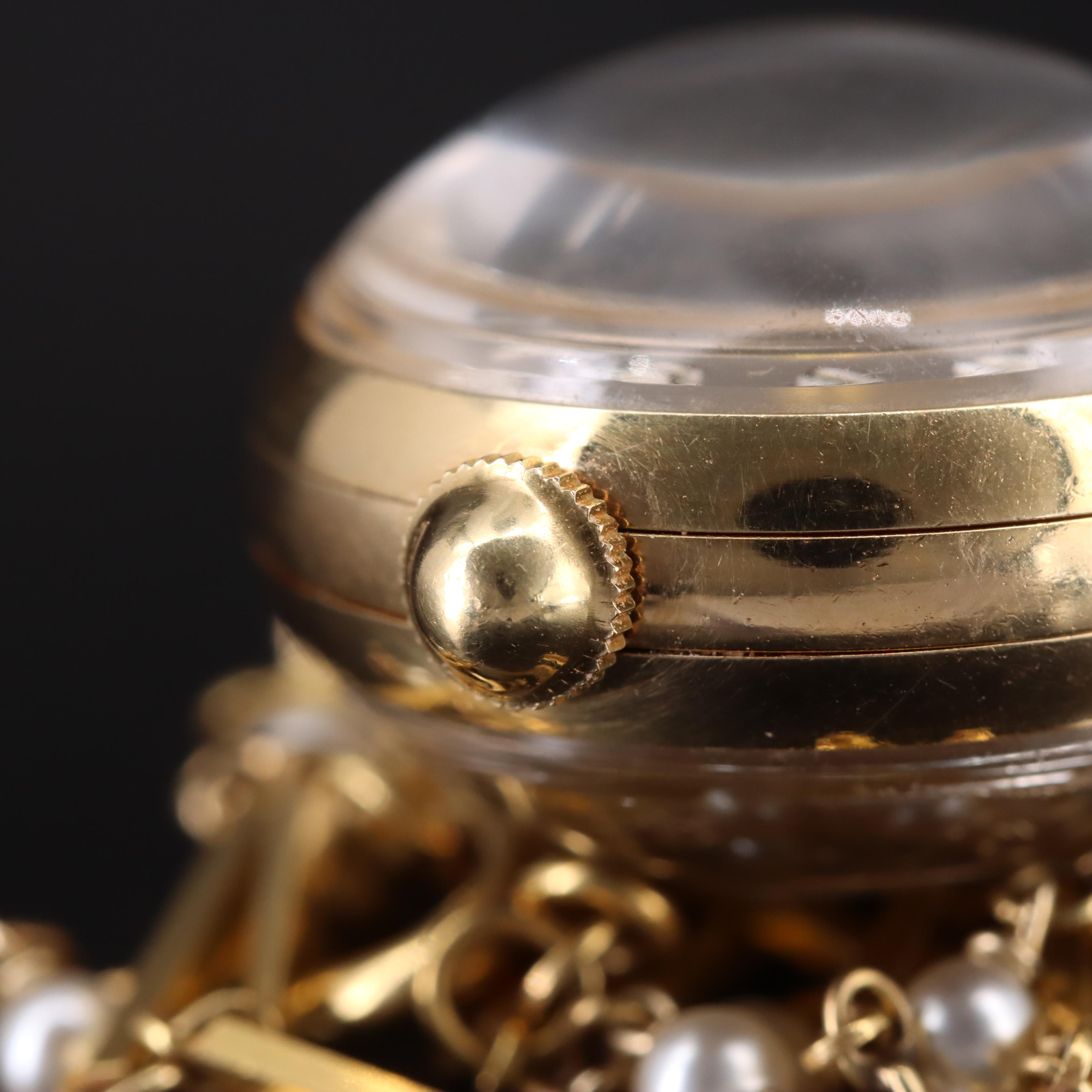 18K Bucherer HandWind Pendant Watch EBTH