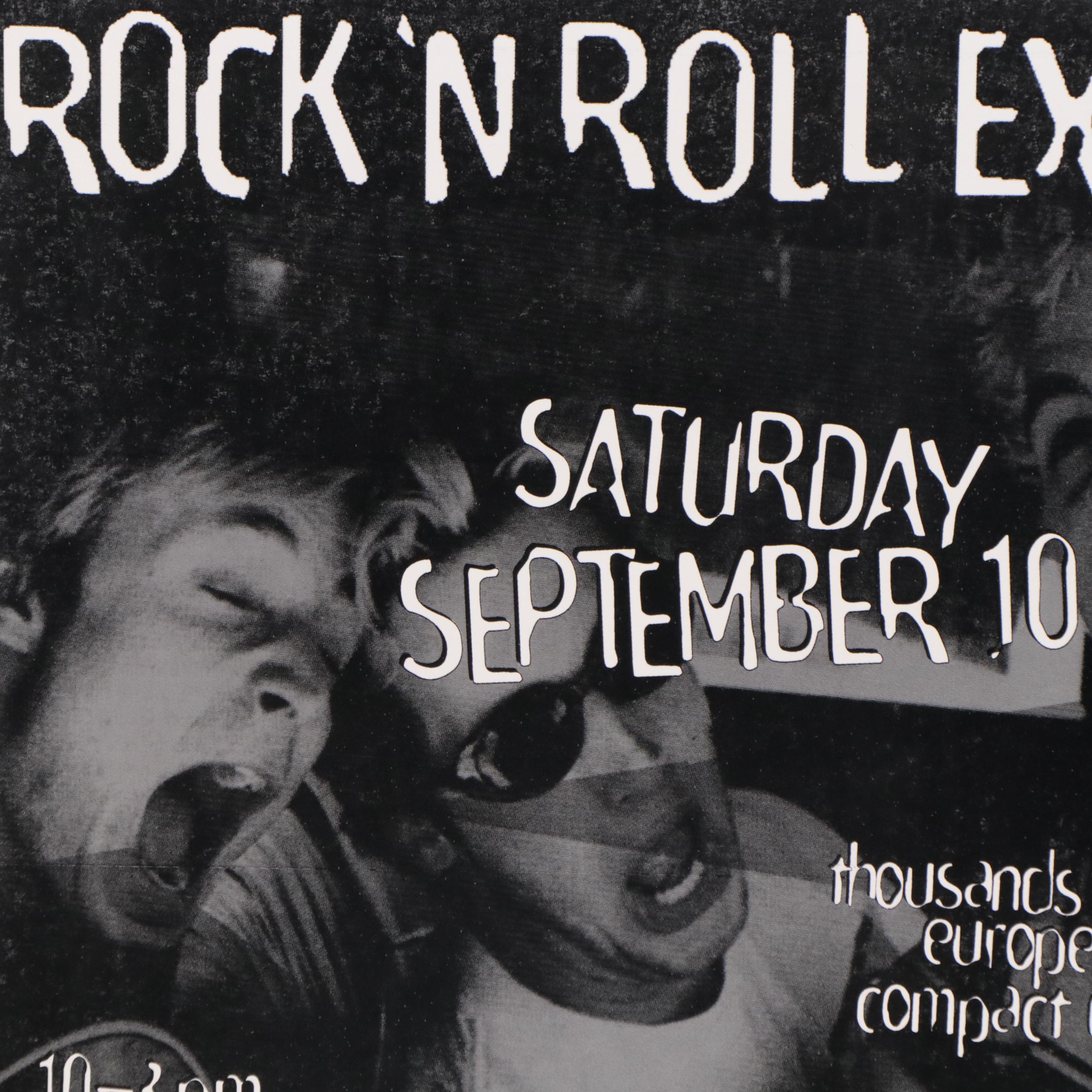 Green Day Pittsburgh Rock 'N Roll Expo Poster EBTH