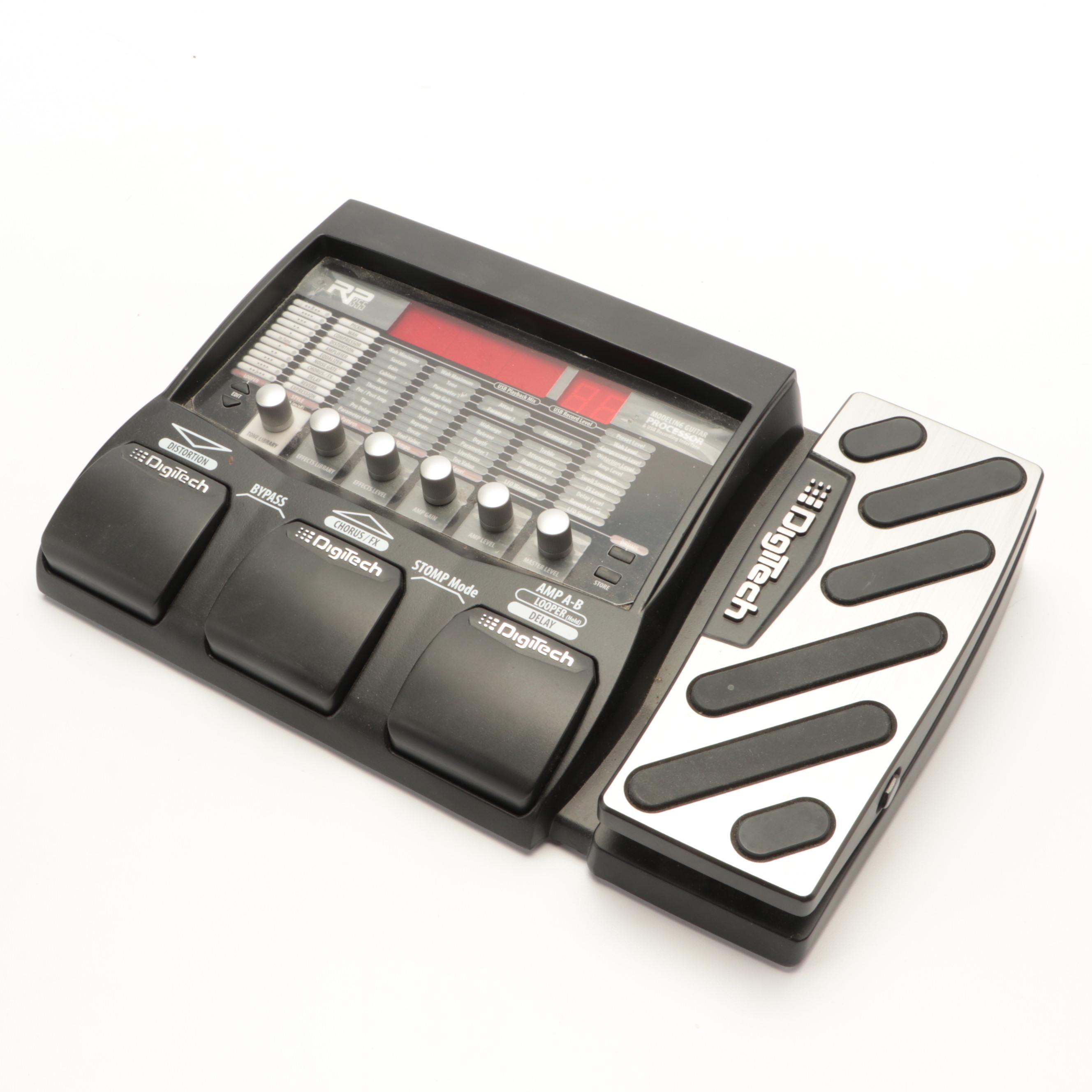 DigiTech RP355 Modeling Guitar Processor, Tascam CD Guitar Trainer, M