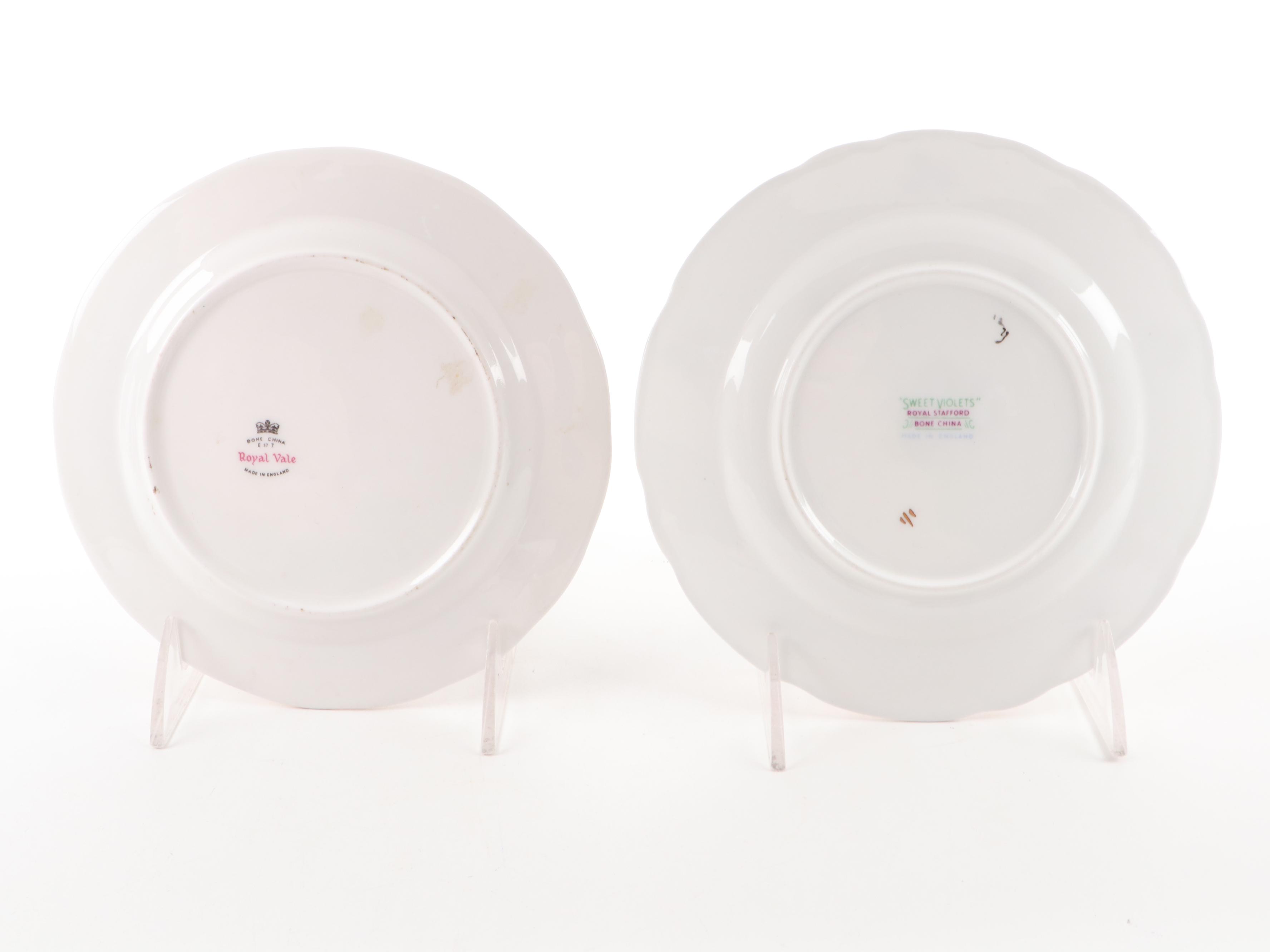 Royal Stafford "Sweet Violets" Bread and Butter Plate and Other