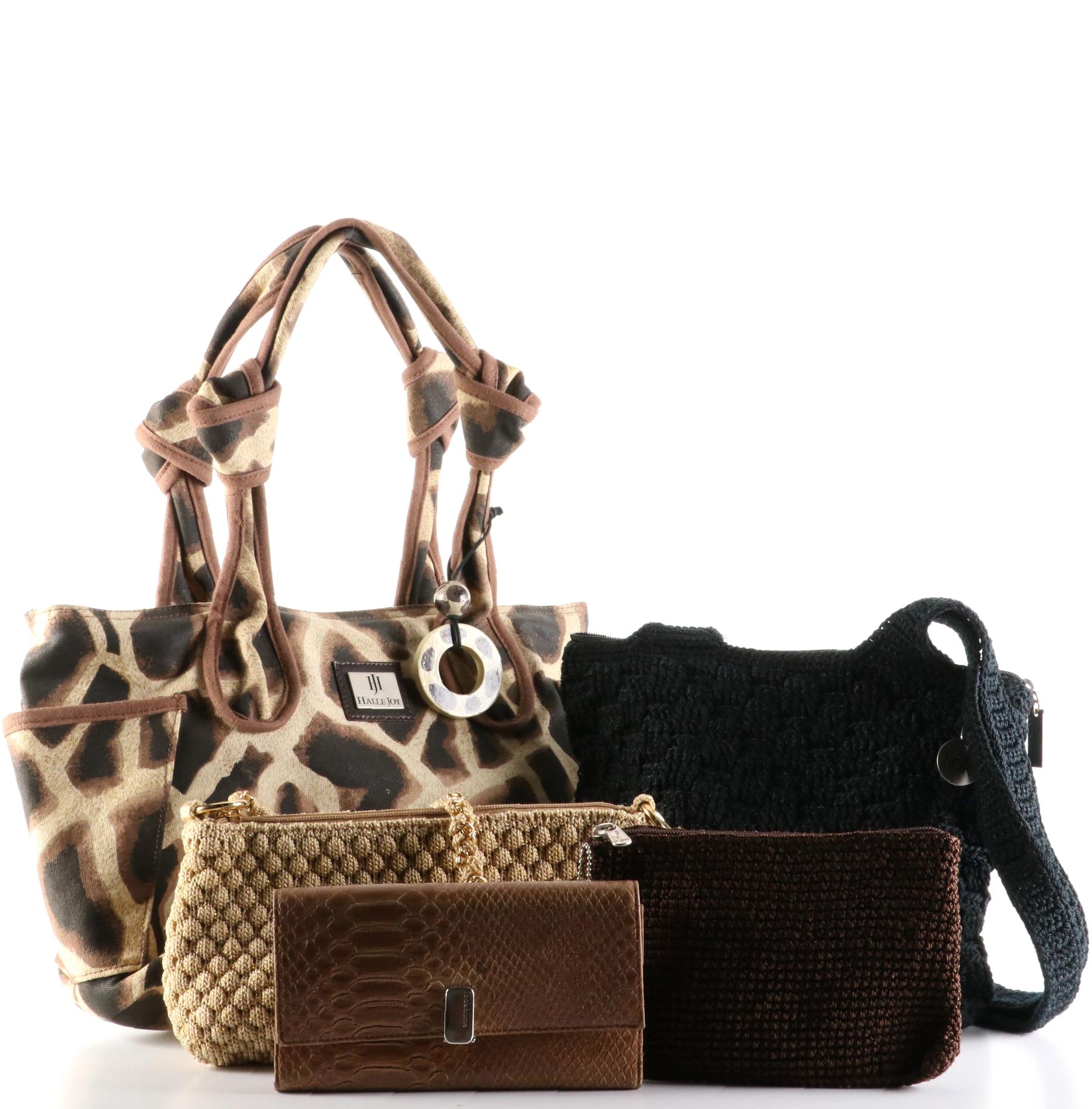 Halle Joy Shoulder Bag, Assorted The Sak Bags, and Liz Claiborne Wallet