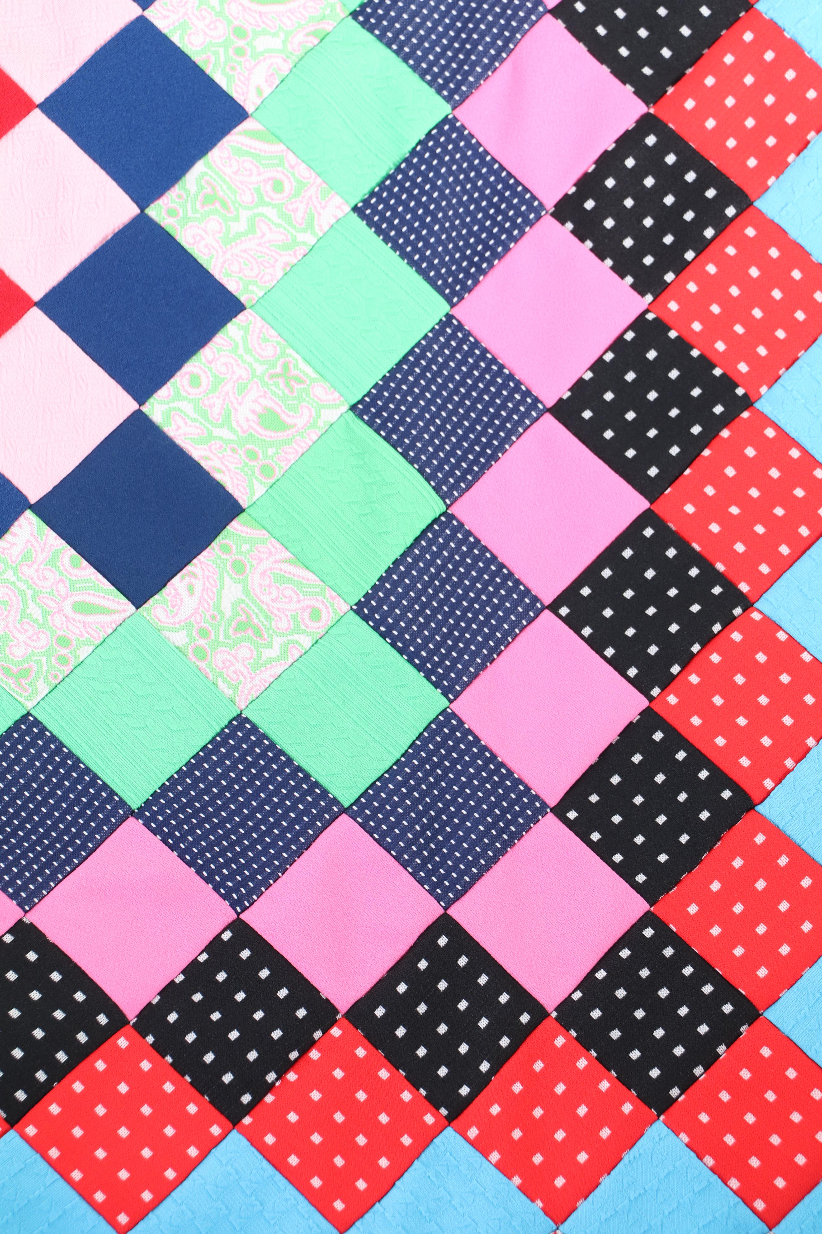 Handmade "Lone Star" Pieced Quilt with "One Patch" Quilt Top EBTH