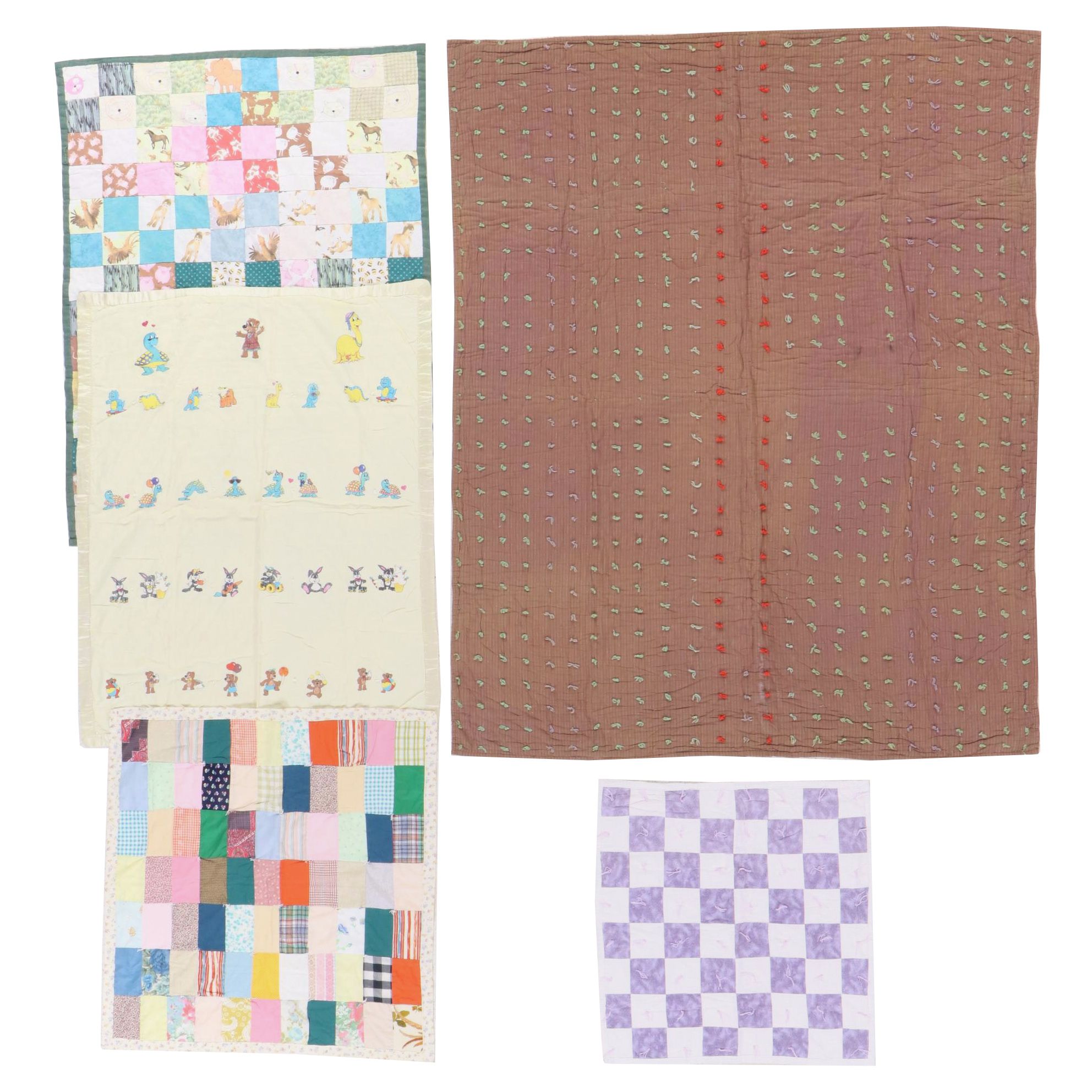 HandTied Comforter and Quilted Baby Blankets with Printed Baby Blanket