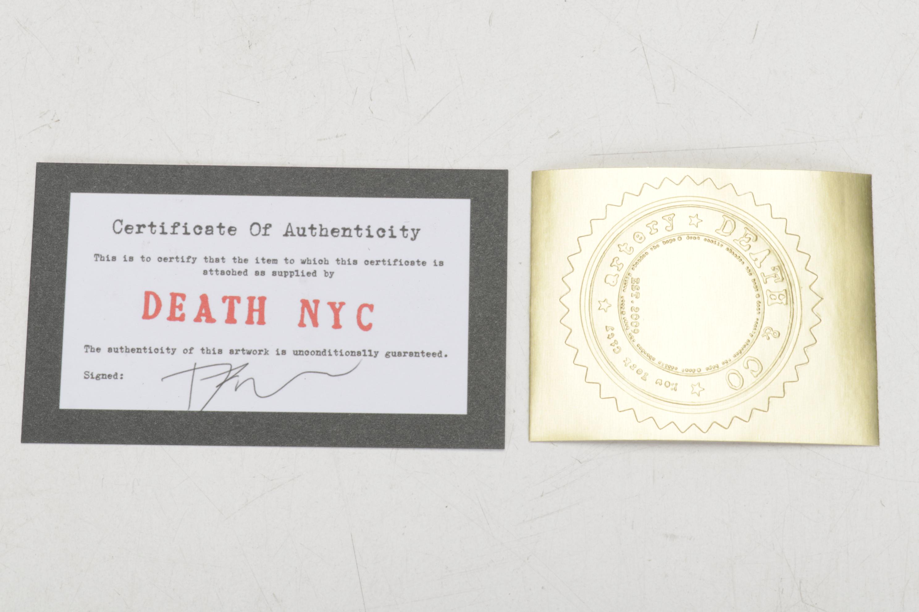 Death NYC Digital Pop Art Print, 2022 EBTH