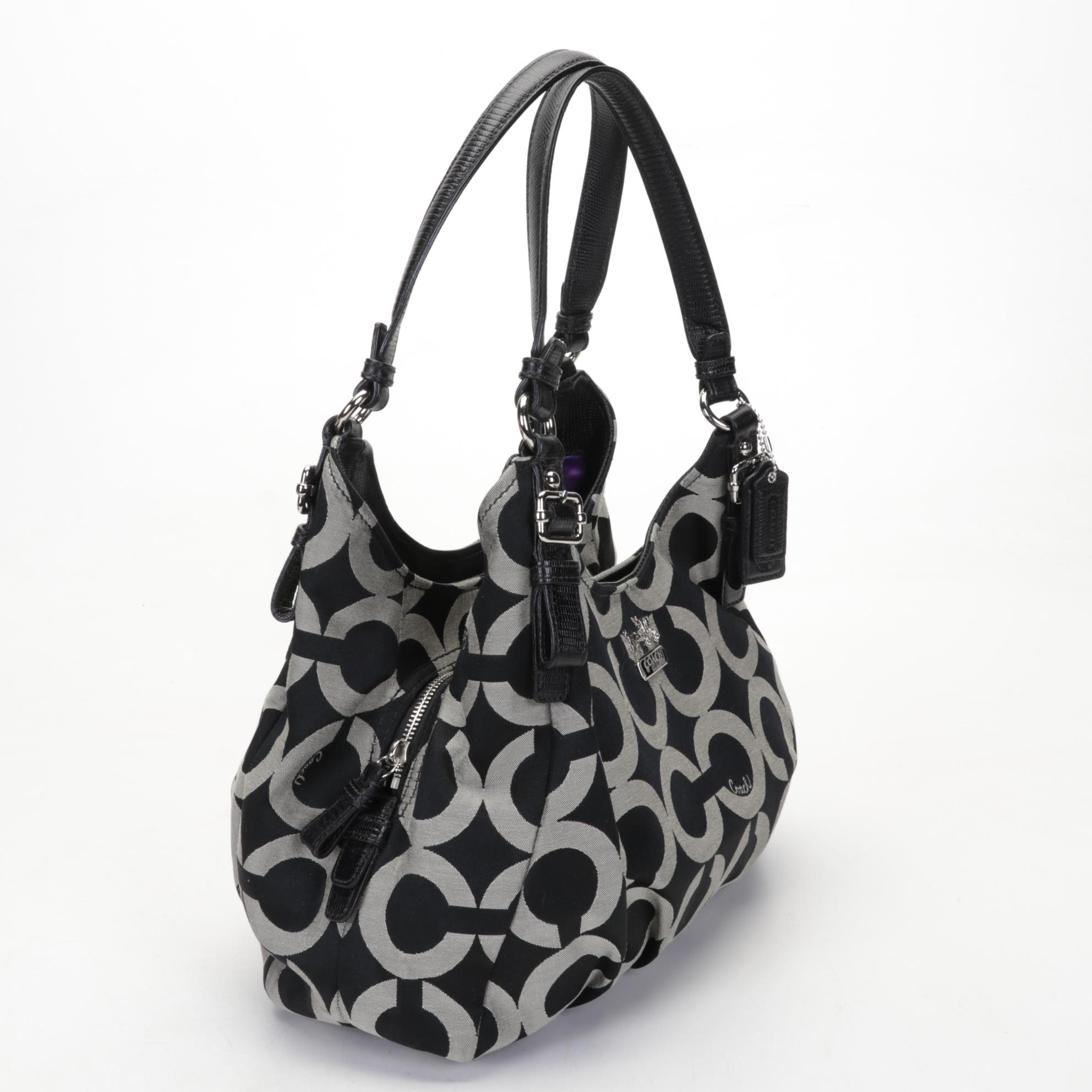 Coach Zoe and Madison Hobo Bags in Leather and Canvas EBTH