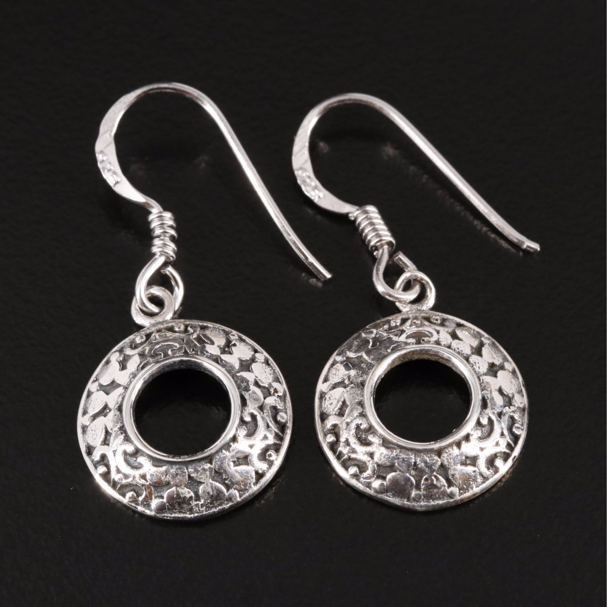 Sterling Drop Earrings EBTH