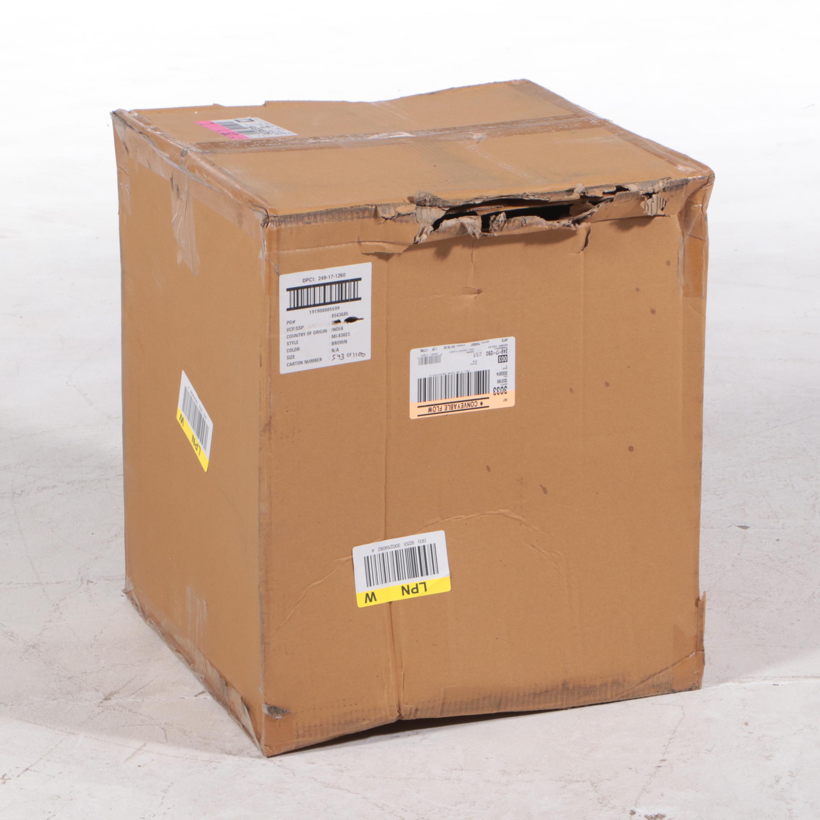 Threshold Lanham Marble Top Side Table EBTH