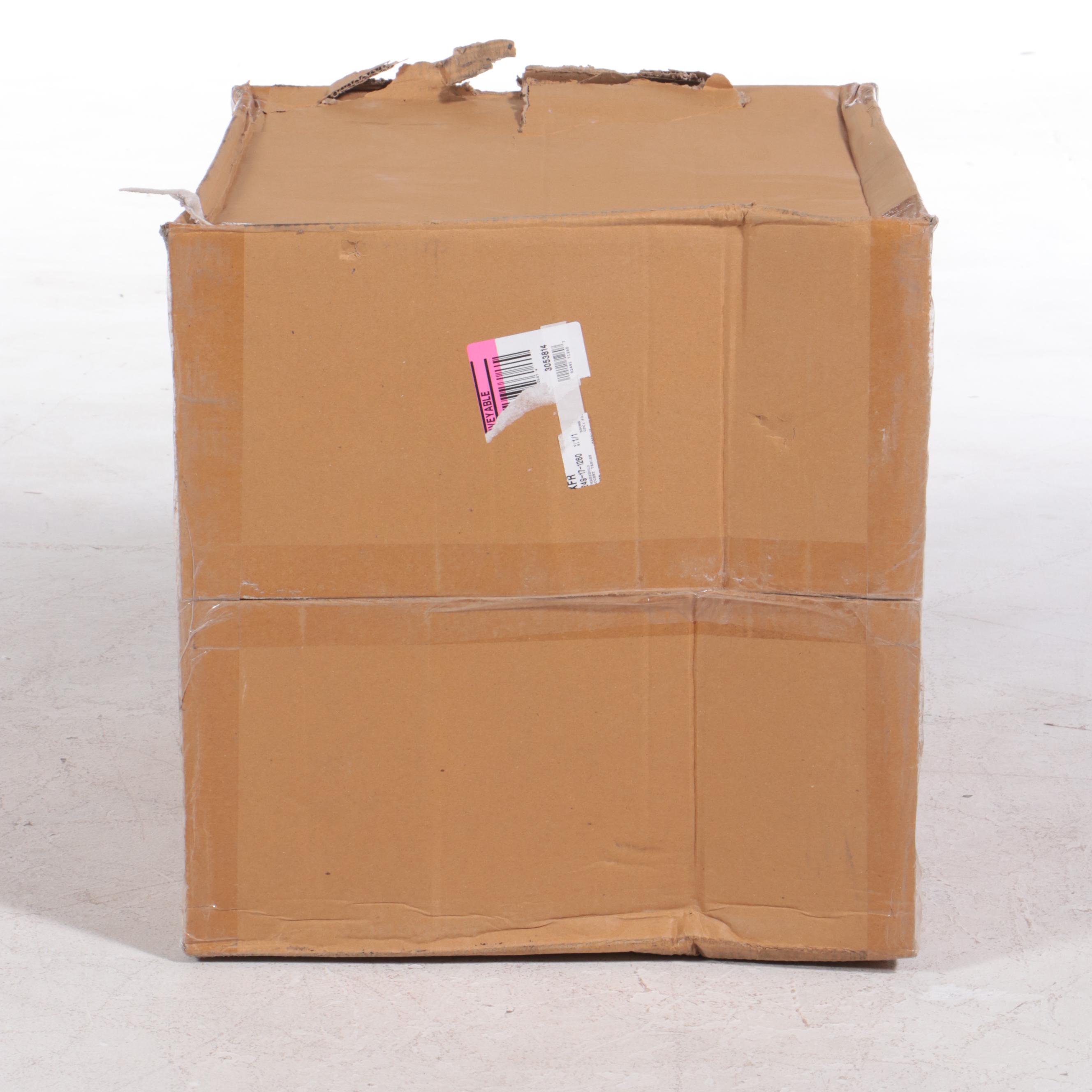 Threshold Lanham Marble Top Side Table EBTH