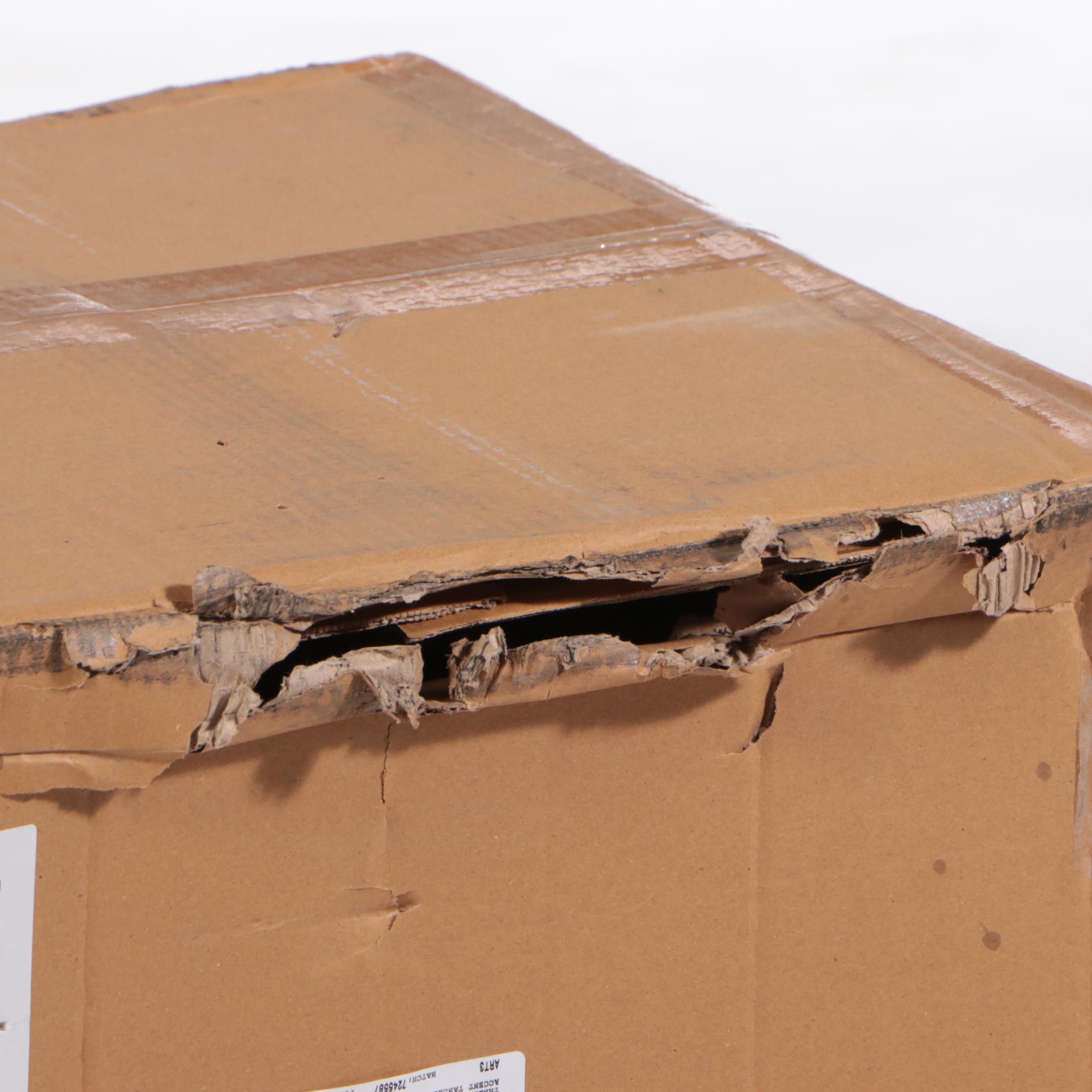 Threshold Lanham Marble Top Side Table EBTH