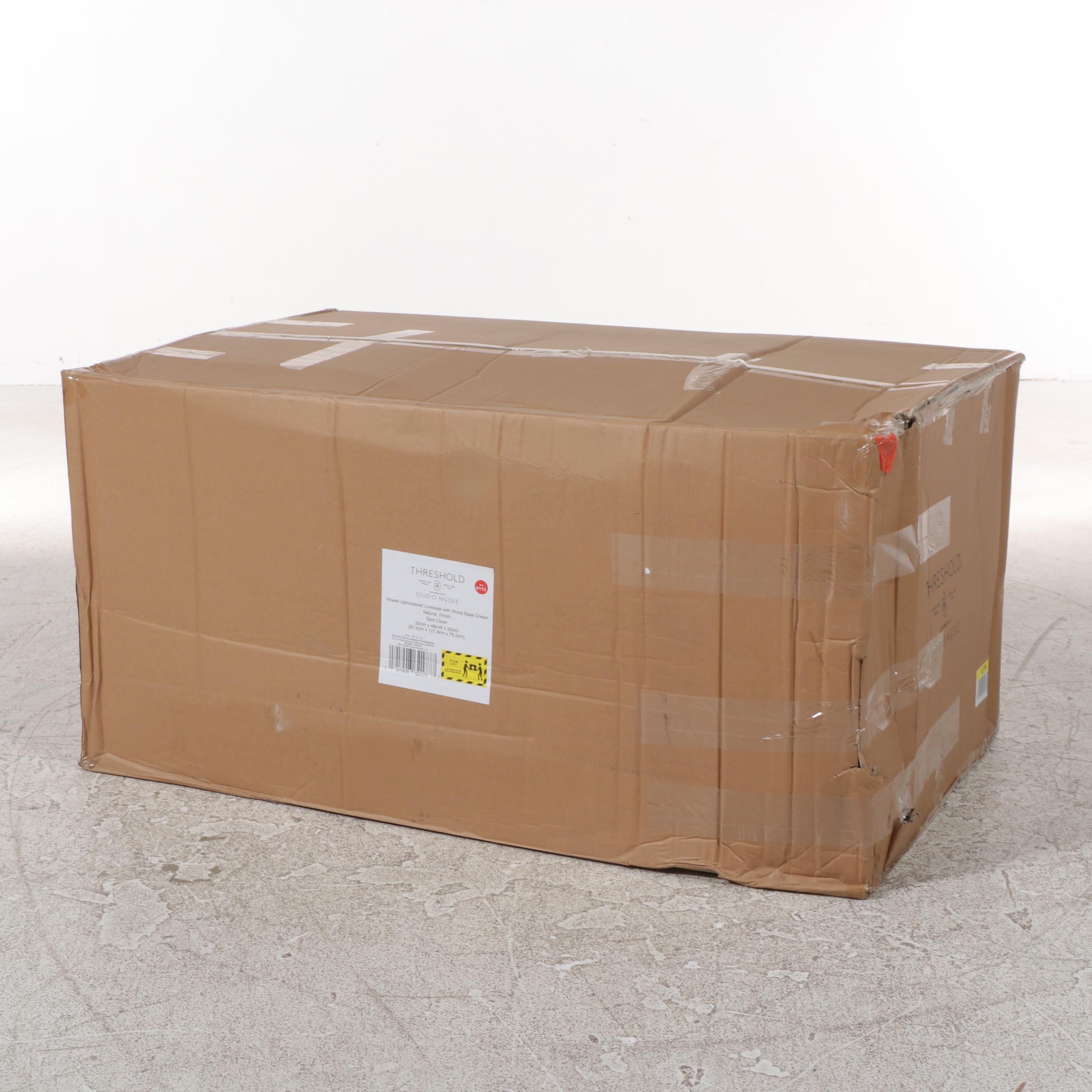 Threshold with Studio McGee Howell Upholstered Loveseat EBTH