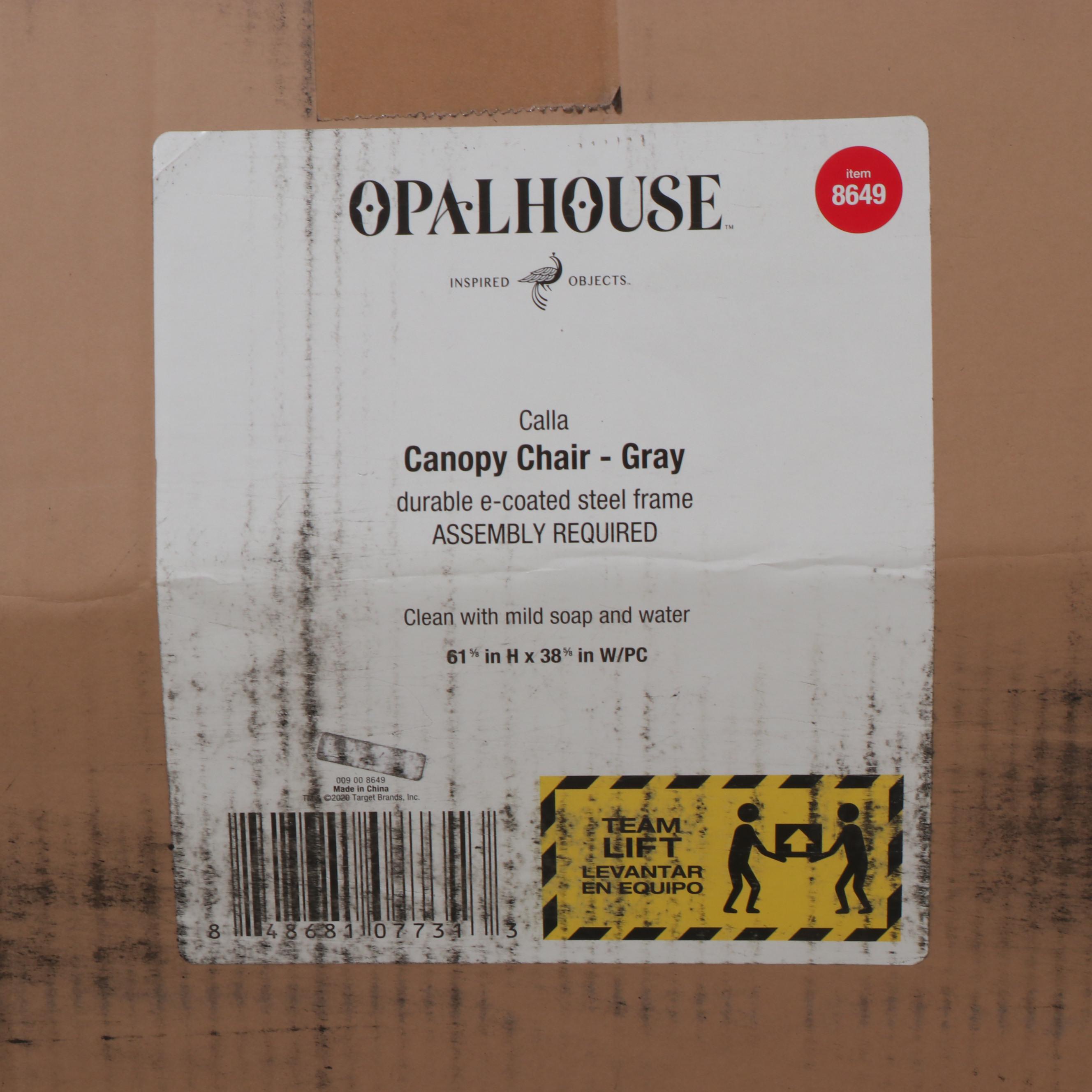 Opalhouse with Calla Canopy Patio Accent Chair EBTH