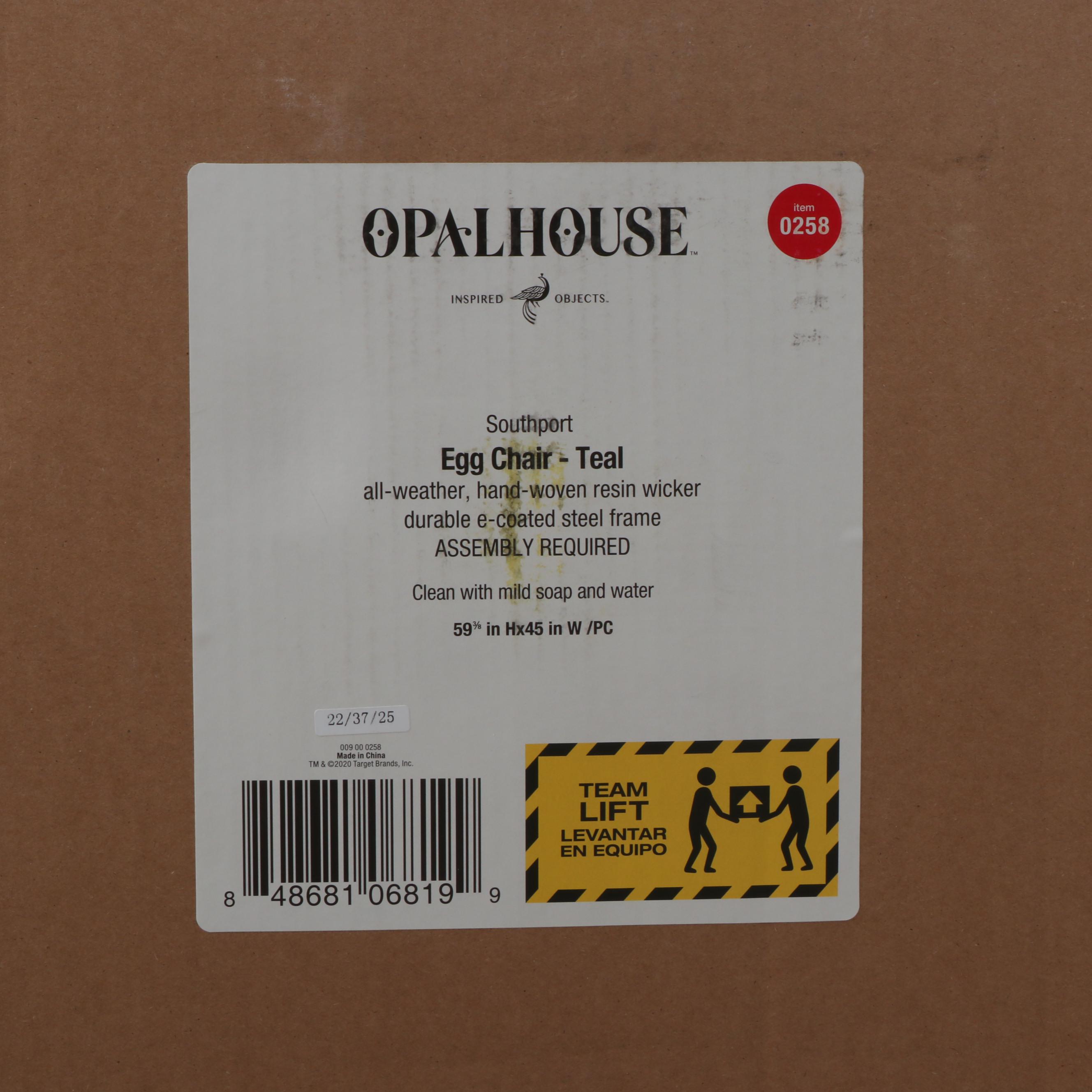 Opalhouse with Southport Patio Egg Chair EBTH