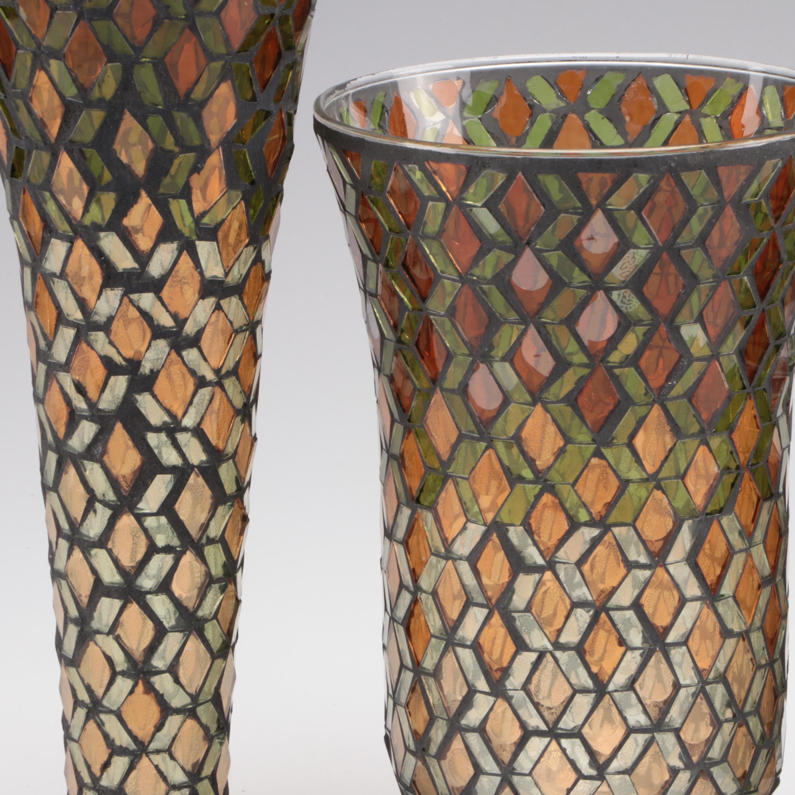 Stained Glass Mosaic Vases EBTH