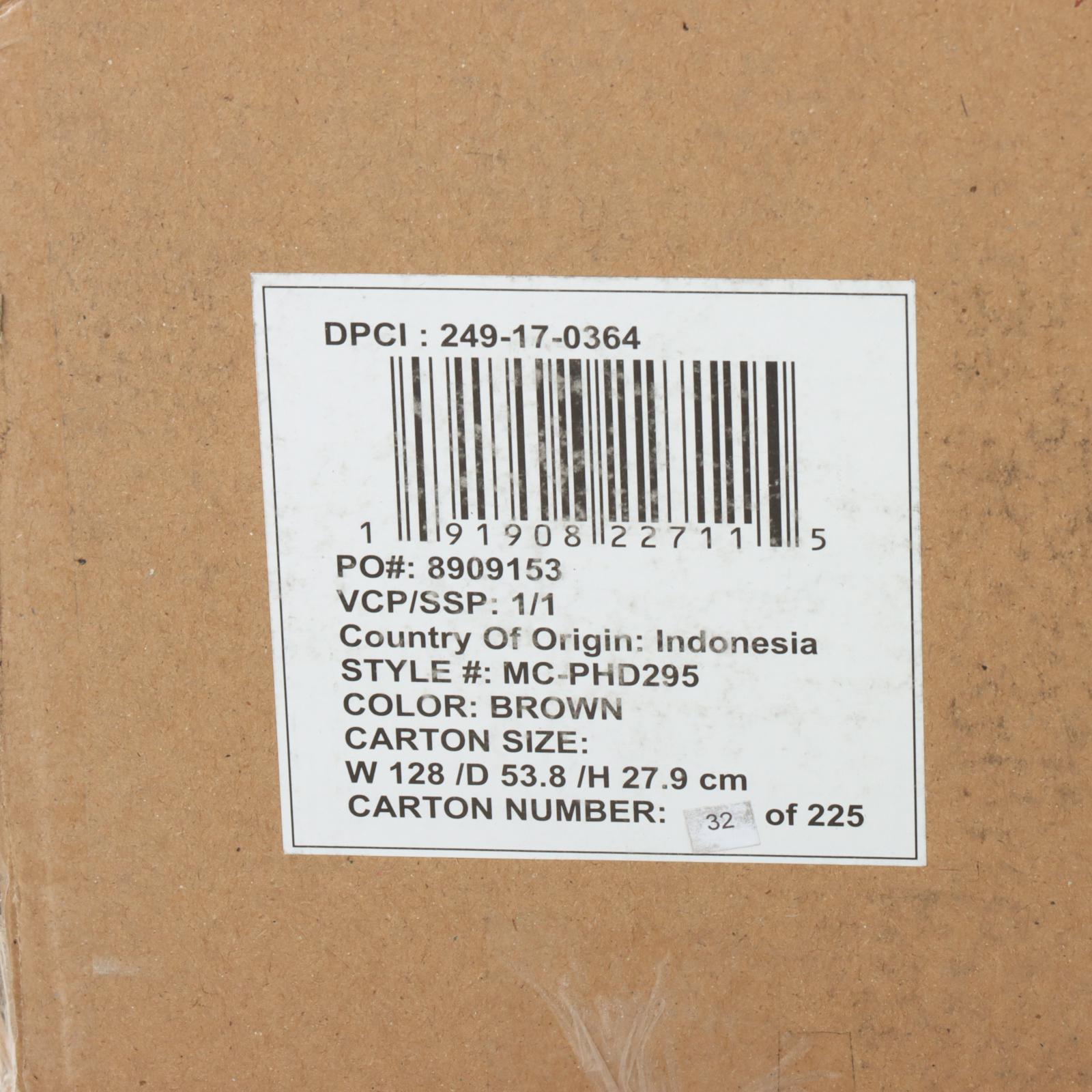 Threshold Portola Hills Caned Door Console With Shelves EBTH