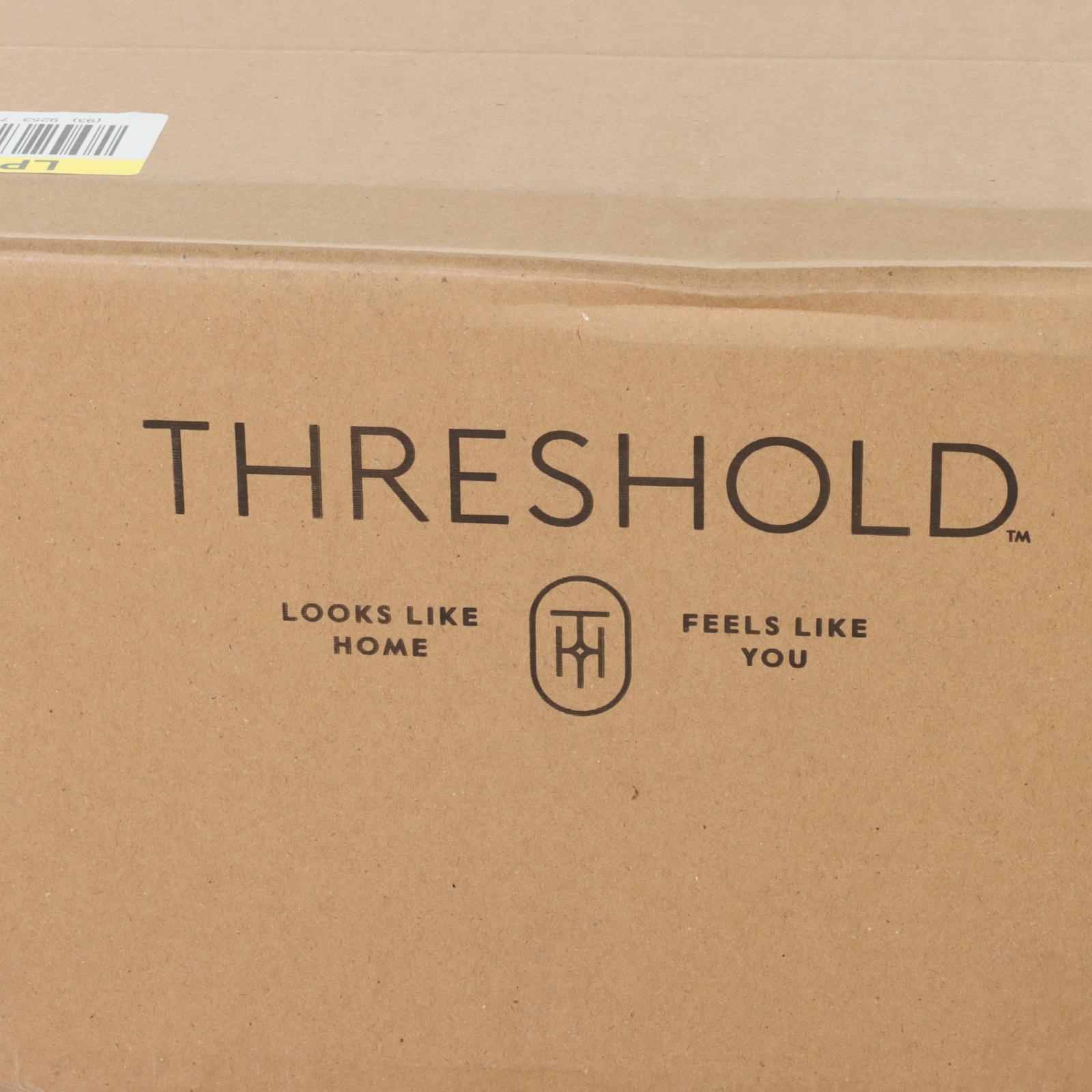 Threshold Portola Hills Caned Door Console With Shelves EBTH