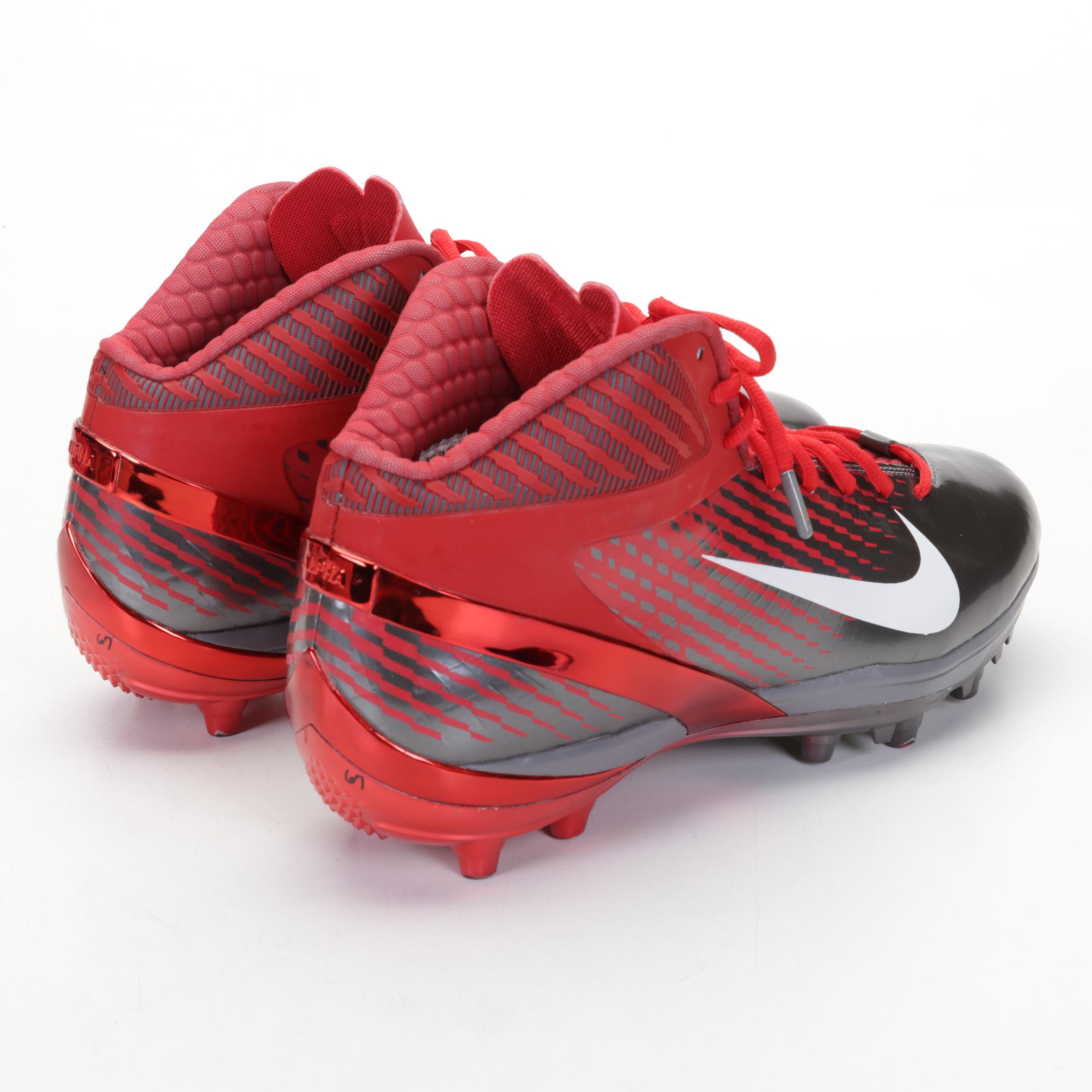 Men's Nike Air Zoom Alpha Talon and Nike FlyWire Football Cleats EBTH