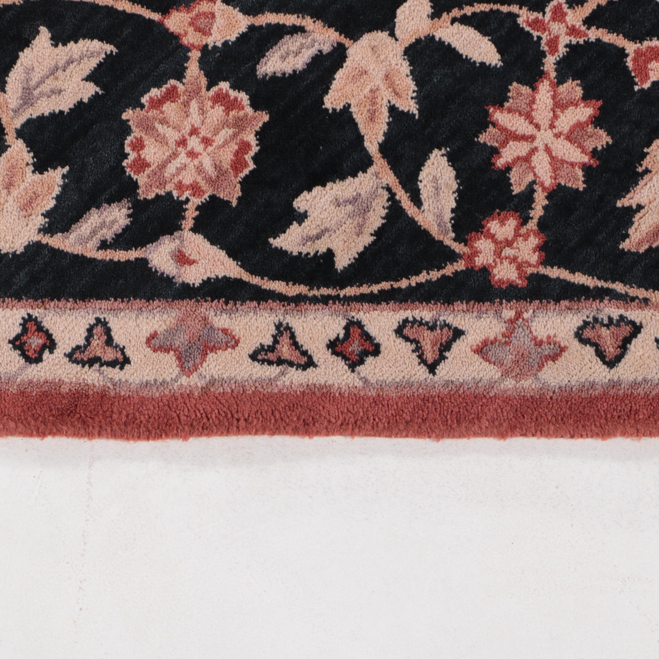 8' Round Machine Made Persian Style Octagonal Area Rug EBTH