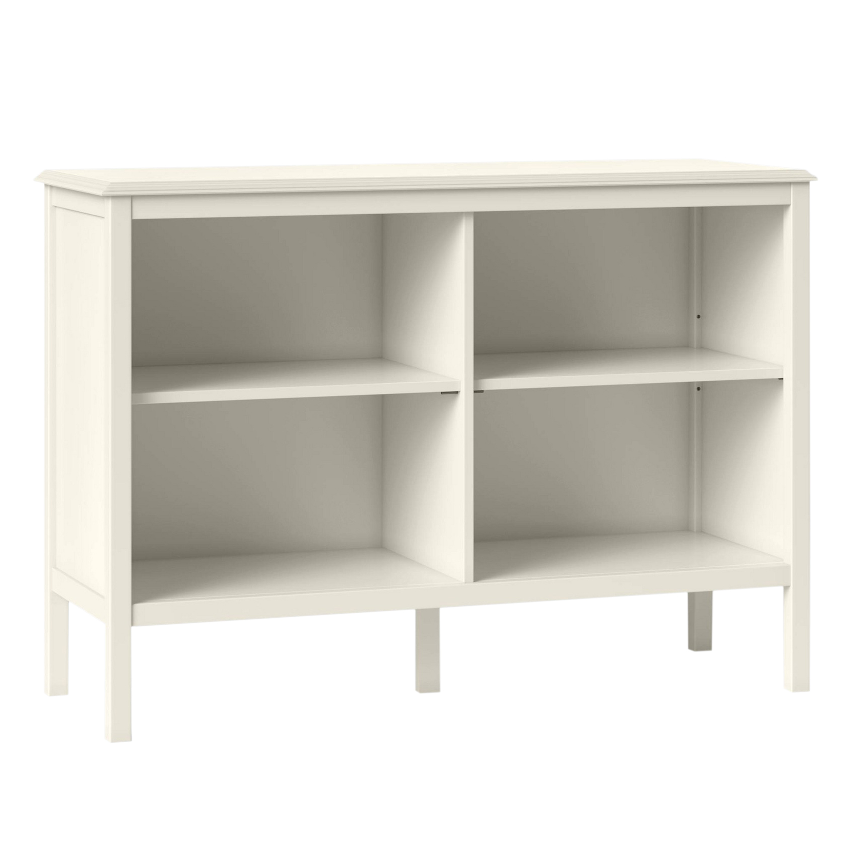 Threshold Windham Horizontal Bookcase in White EBTH
