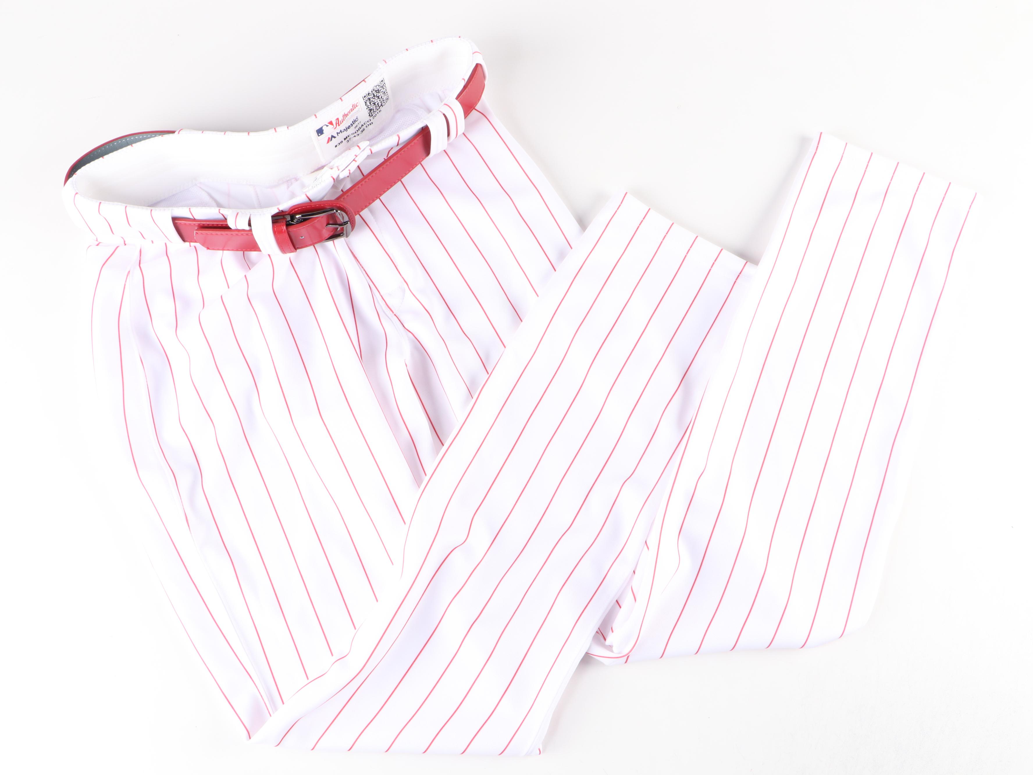 Reds Devin Mesoraco Signed, Game Used Helmet With Game Used Baseball