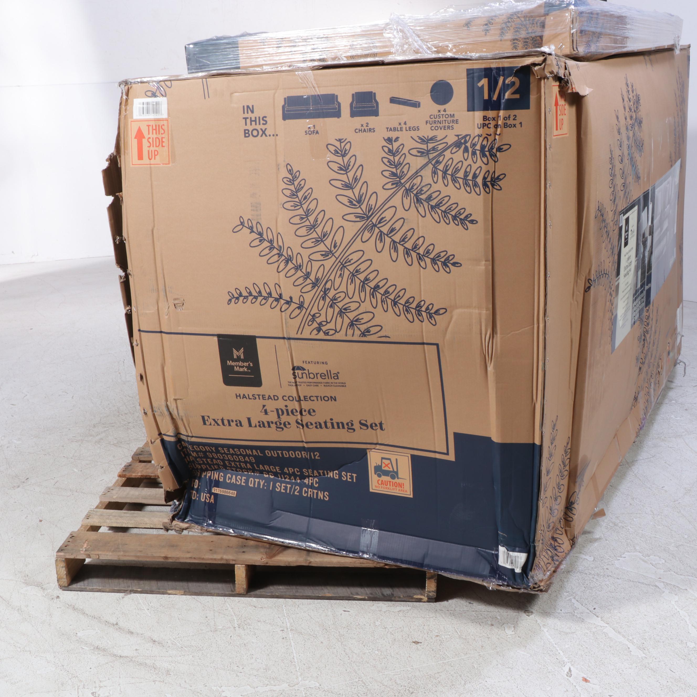 Member's Mark Halstead 4Piece Seating Set EBTH