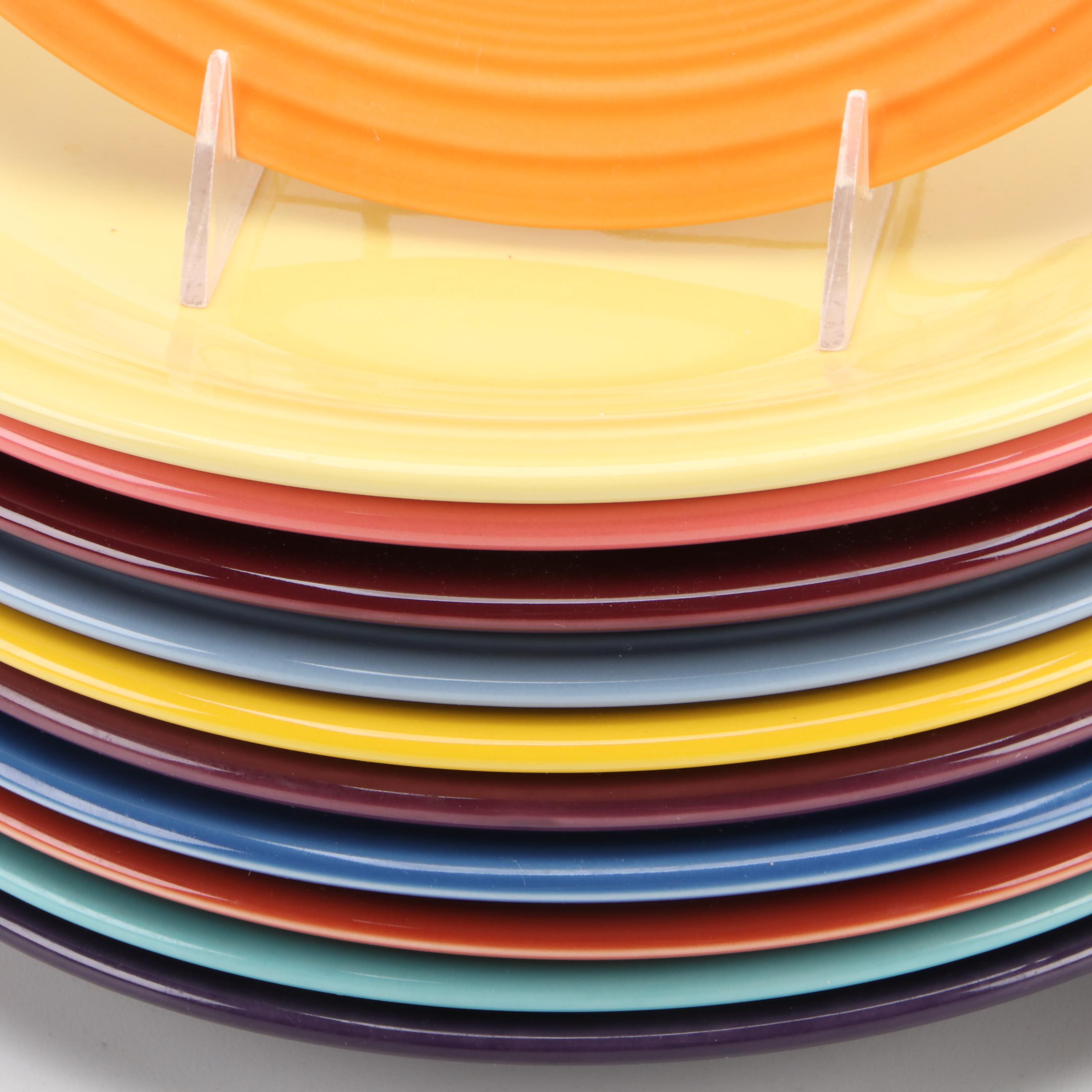 Homer Laughlin "Fiesta" Cups, Plates and Bowls EBTH