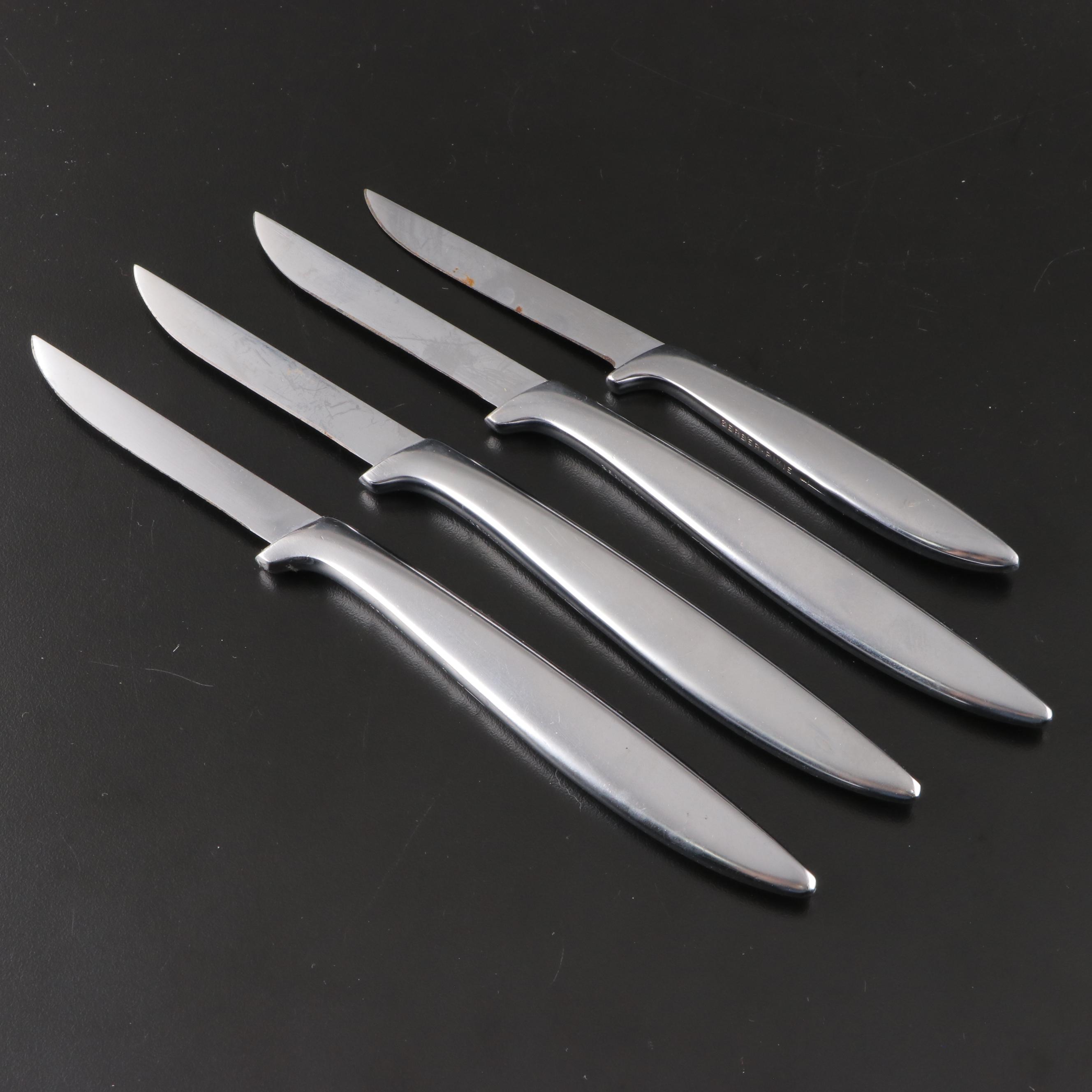 Sabatier, Gerber and Pyrex Knives, Bakeware, Trivet and Carving Fork EBTH