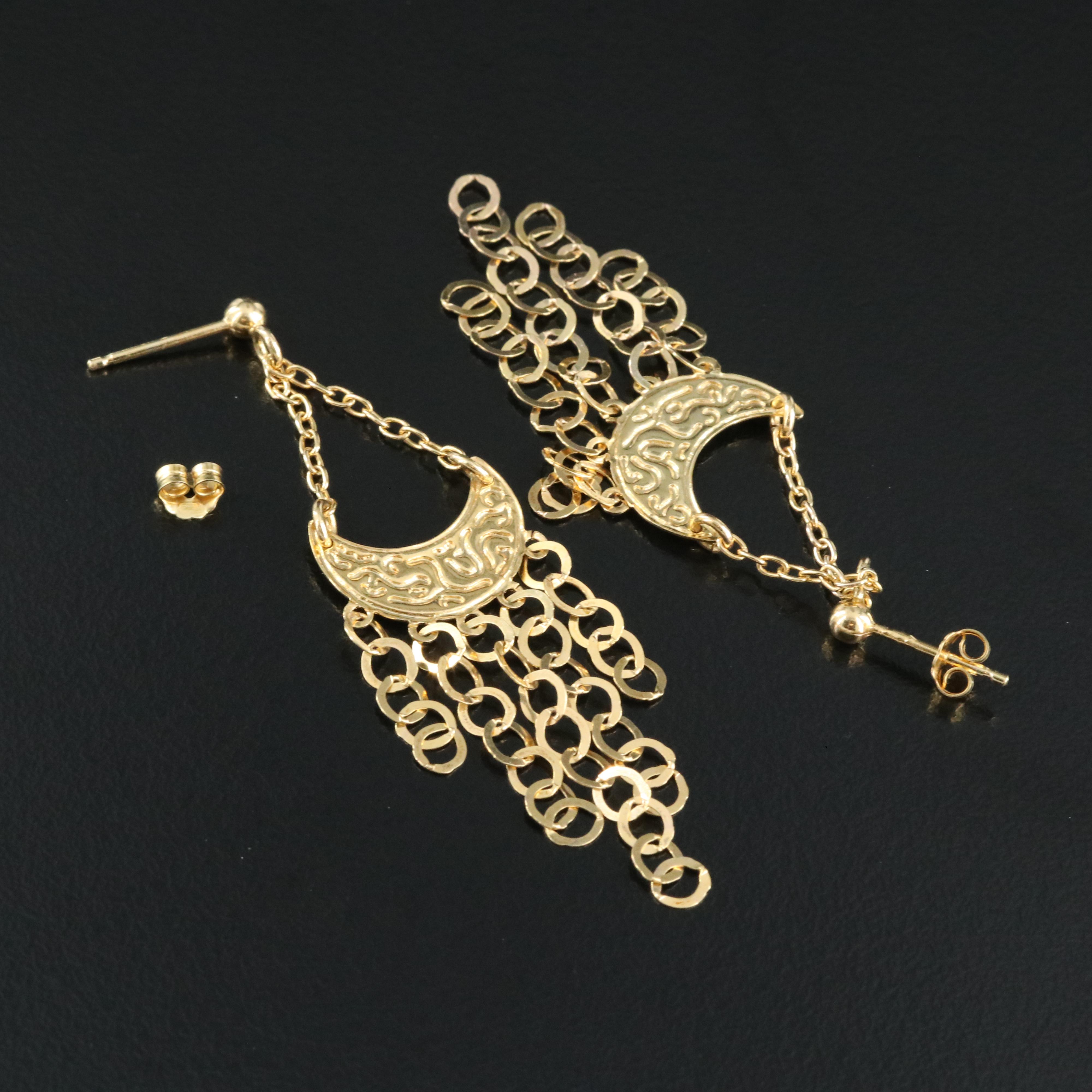 Italian Milor 14K Earrings EBTH
