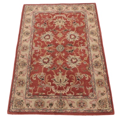4' x 6' Hand-Tufted Capel Indian Agra Area Rug