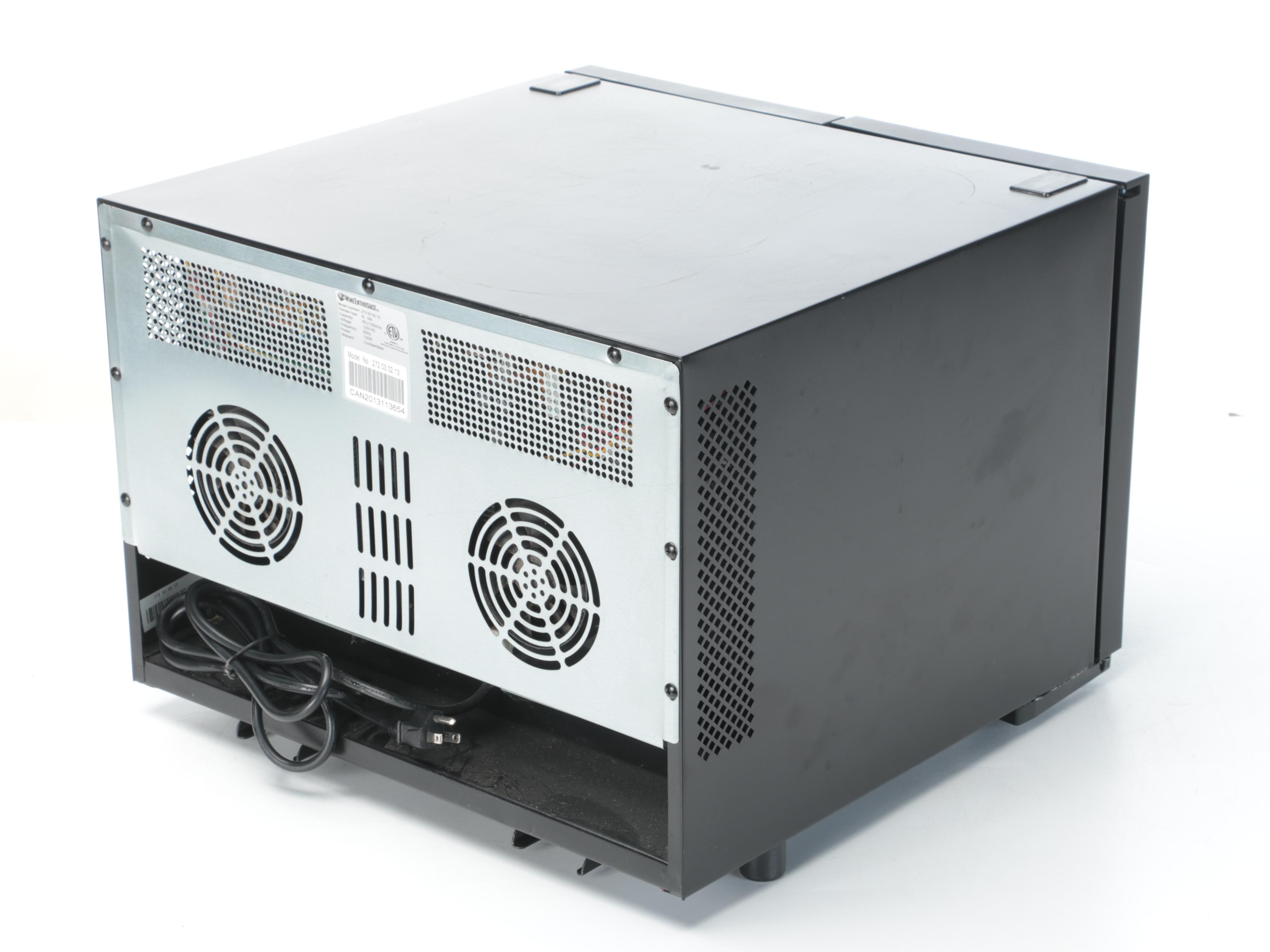 Wine Enthusiast 12Bottle Compact Wine Cooler EBTH