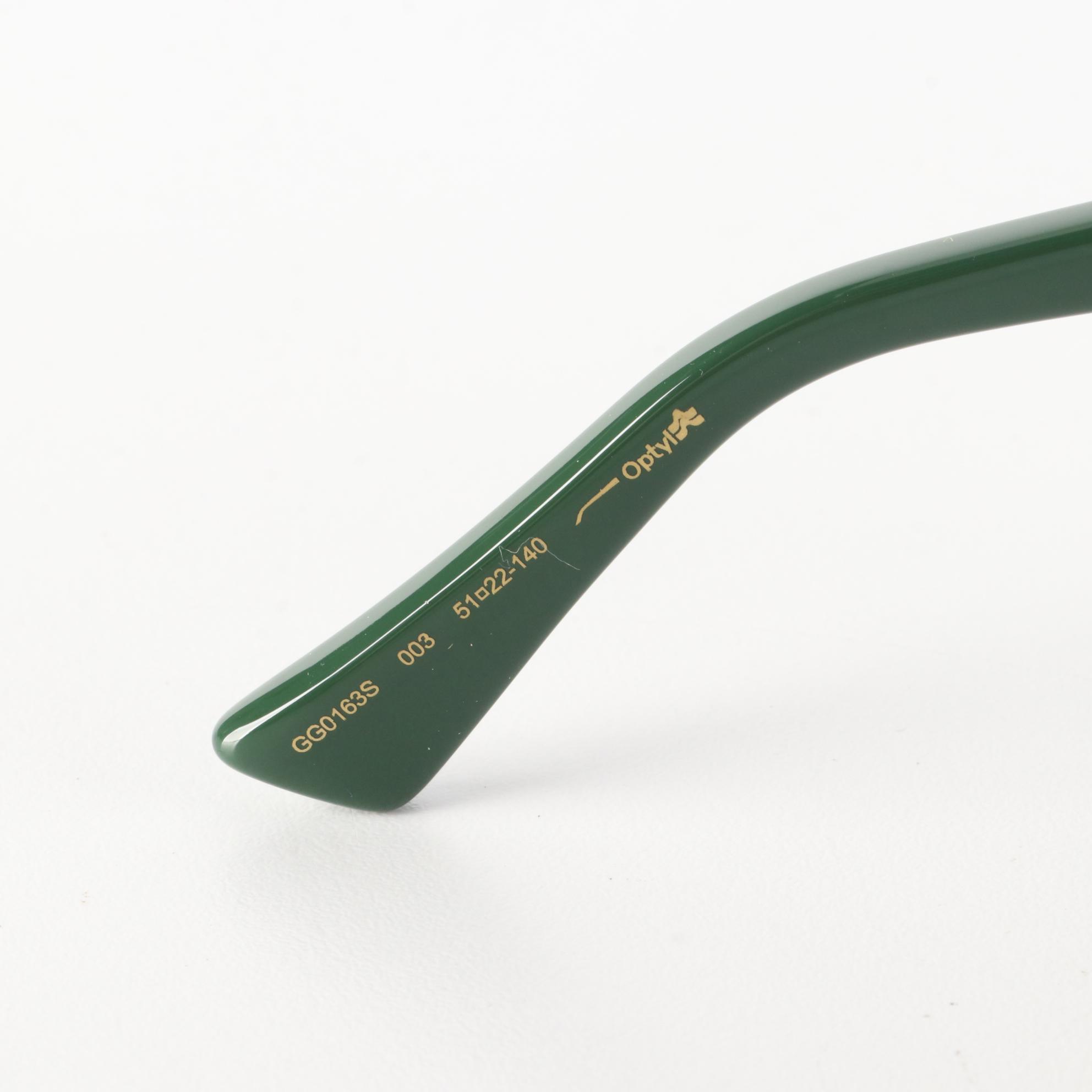 gucci gg0163s black 001 51mm