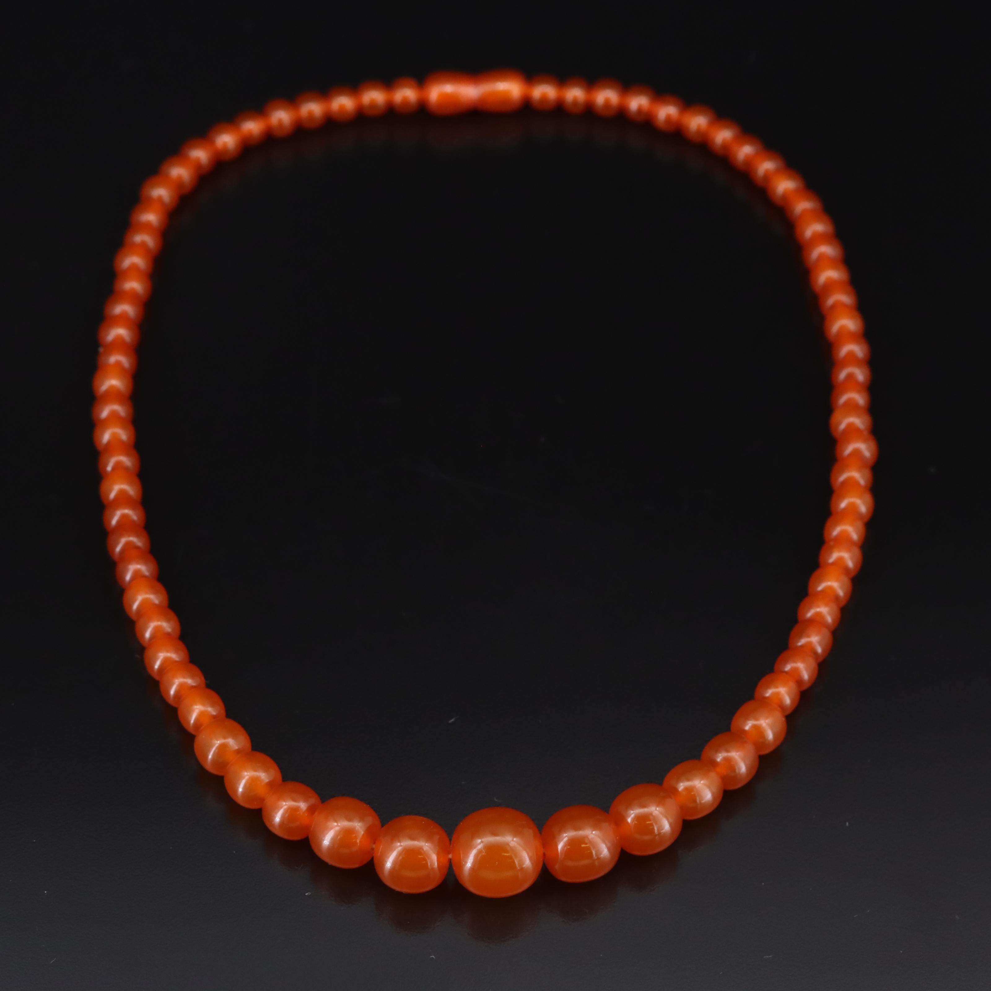 Graduated Beaded Necklace EBTH