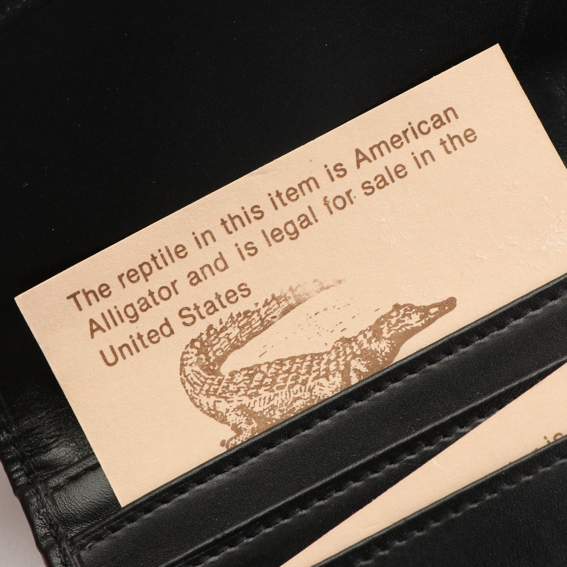 Alligator Checkbook