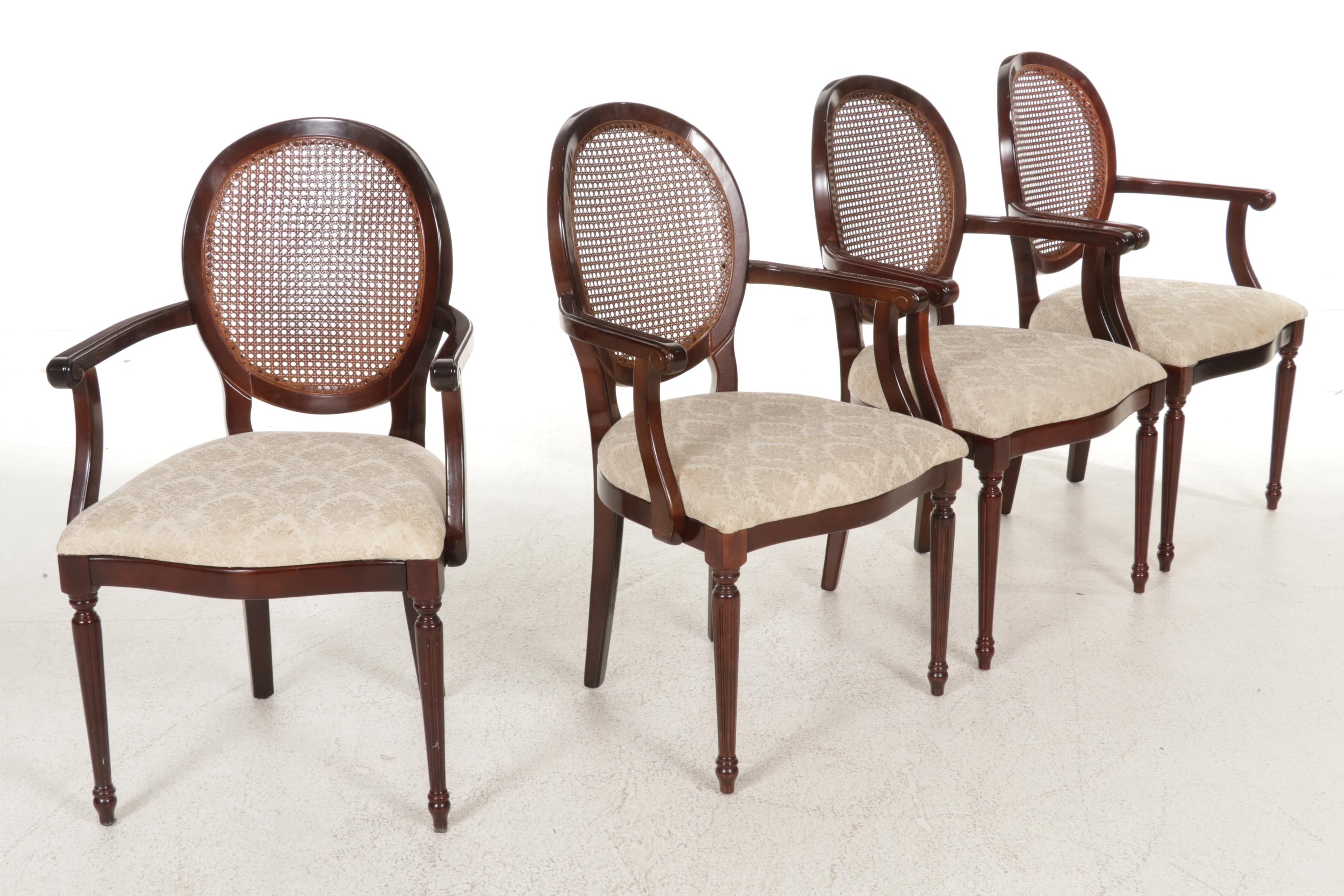The Bombay Company III Style MahoganyStained FivePiece Dining