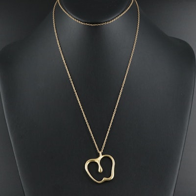Elsa Peretti for Tiffany & Co. 18K Apple Pendant Necklace