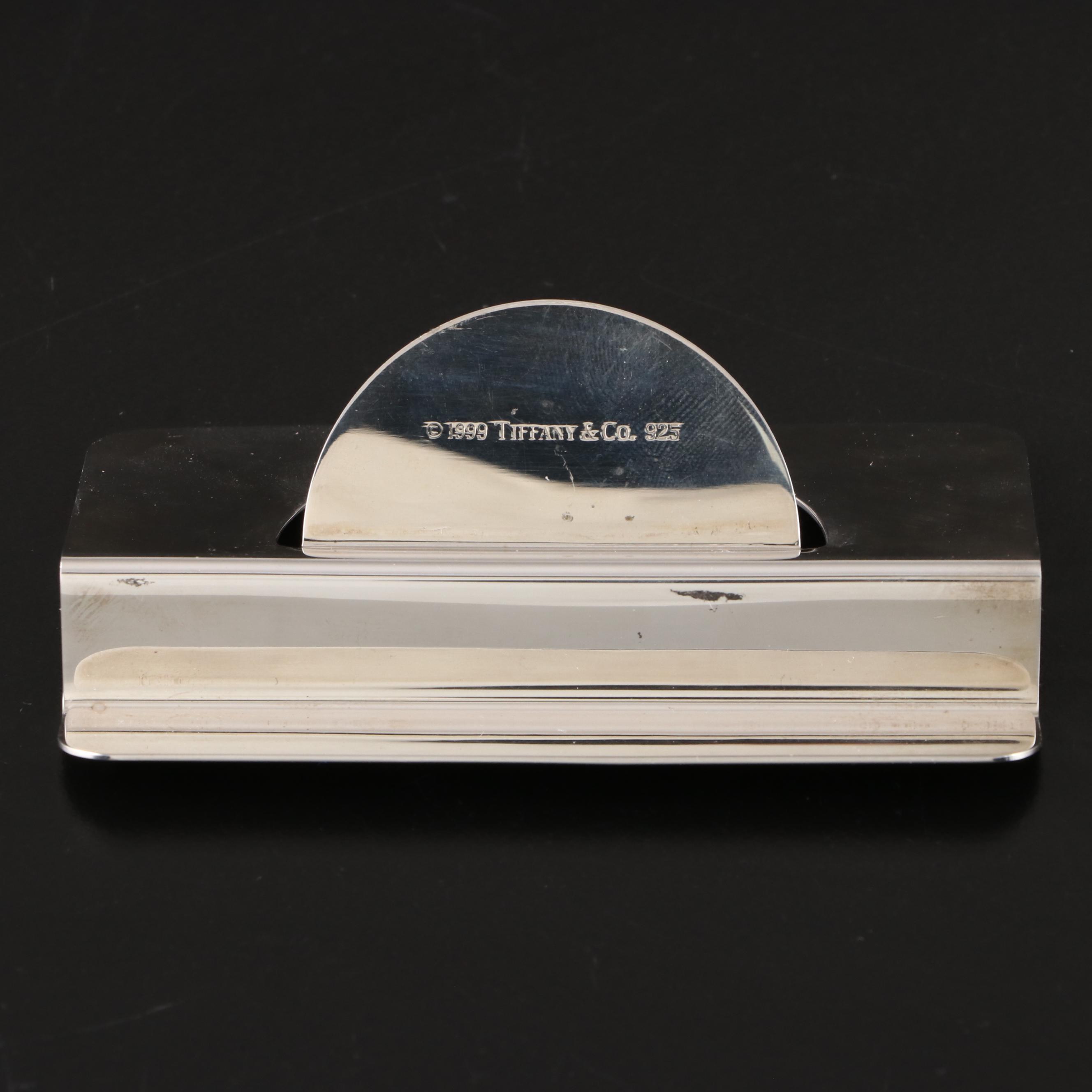 Tiffany & Co. Sterling Silver Business Card Holder, 1999 EBTH